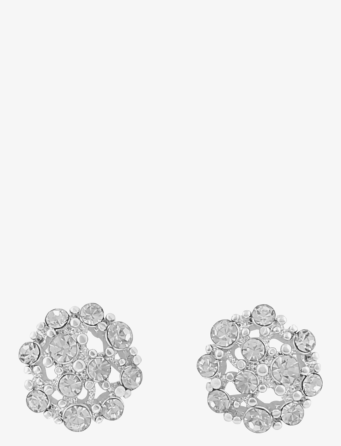 SNÖ of Sweden - Monroe small stone ear - silver/clear - 1