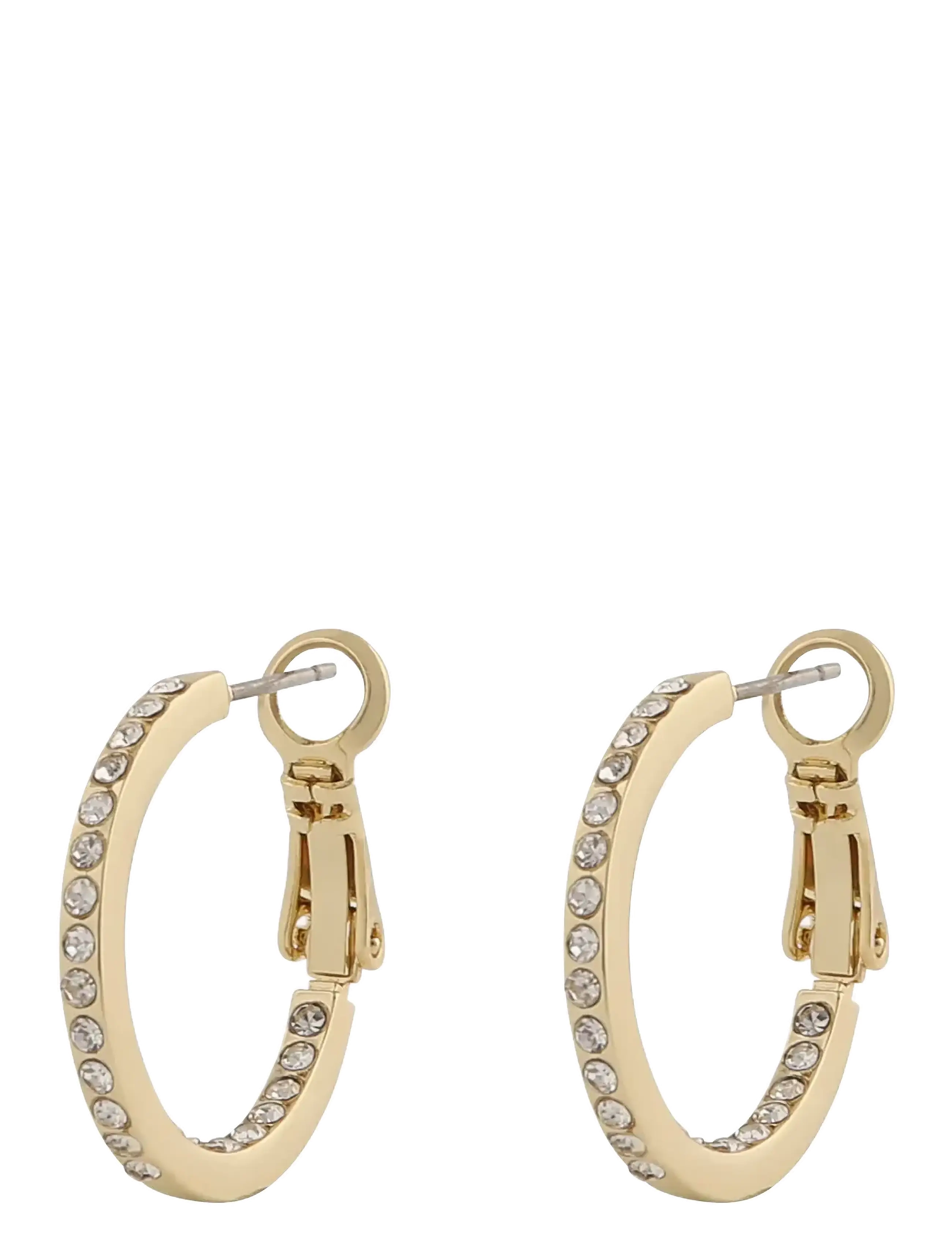 SNÖ of Sweden Story small ring ear - Accessoires - G/CLEAR / gold