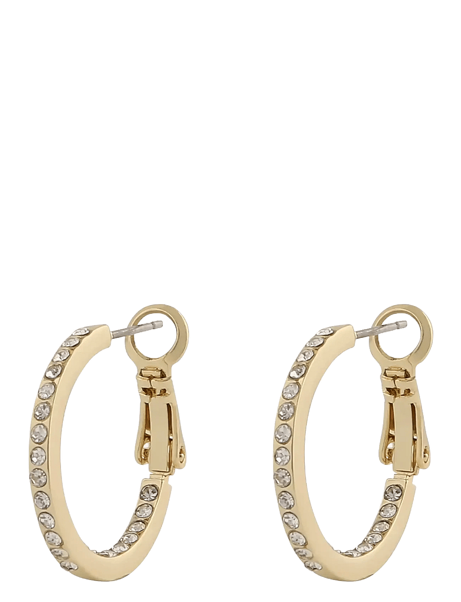 SNÖ of Sweden - Story small ring ear g/clear - Onesize - creoler & hoops - g/clear - 1