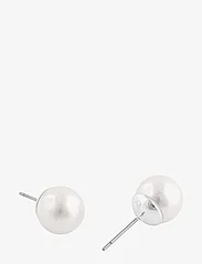 SNÖ of Sweden - Laney pearl ear white 10mm - parel oorbellen - s/white - 1