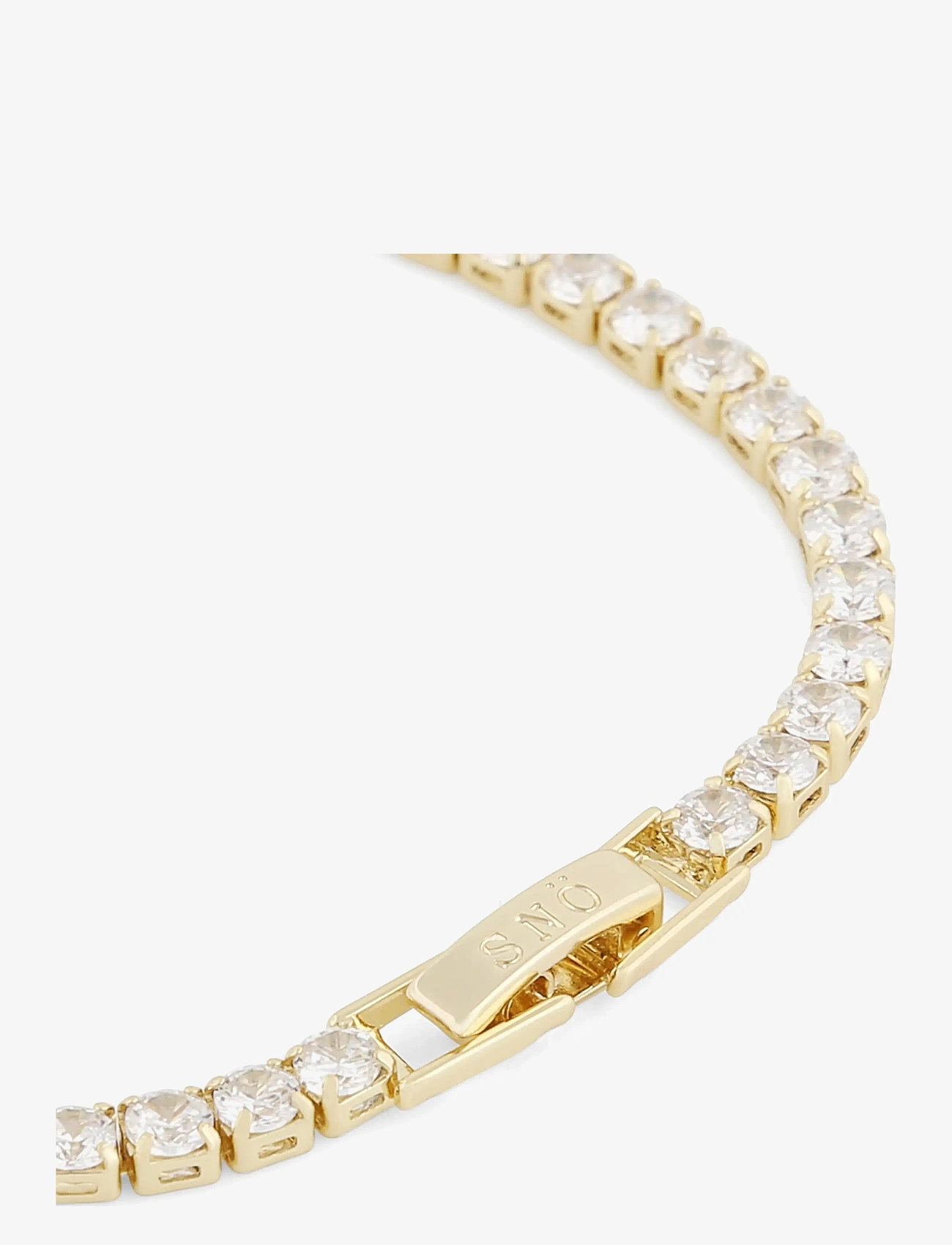 SNÖ of Sweden - Siri stone bracelet - kædearmbånd - g/clear - 4