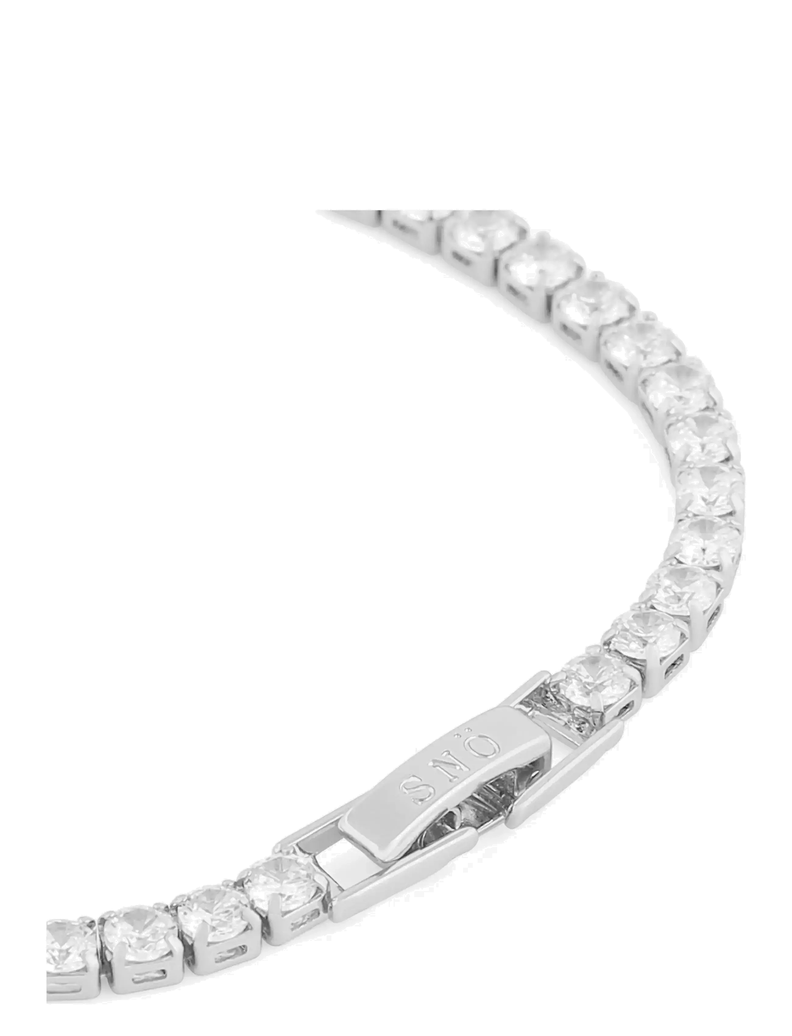 SNÖ of Sweden - Siri stone bracelet - kædearmbånd - s/clear - 4