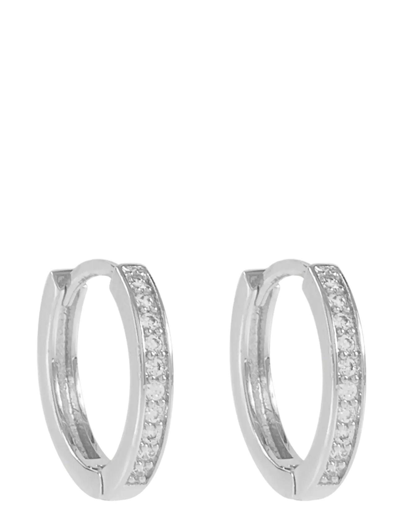 SNÖ of Sweden Elaine small ring ear s/clear - Onesize - Accessoires - S/CLEAR / silver
