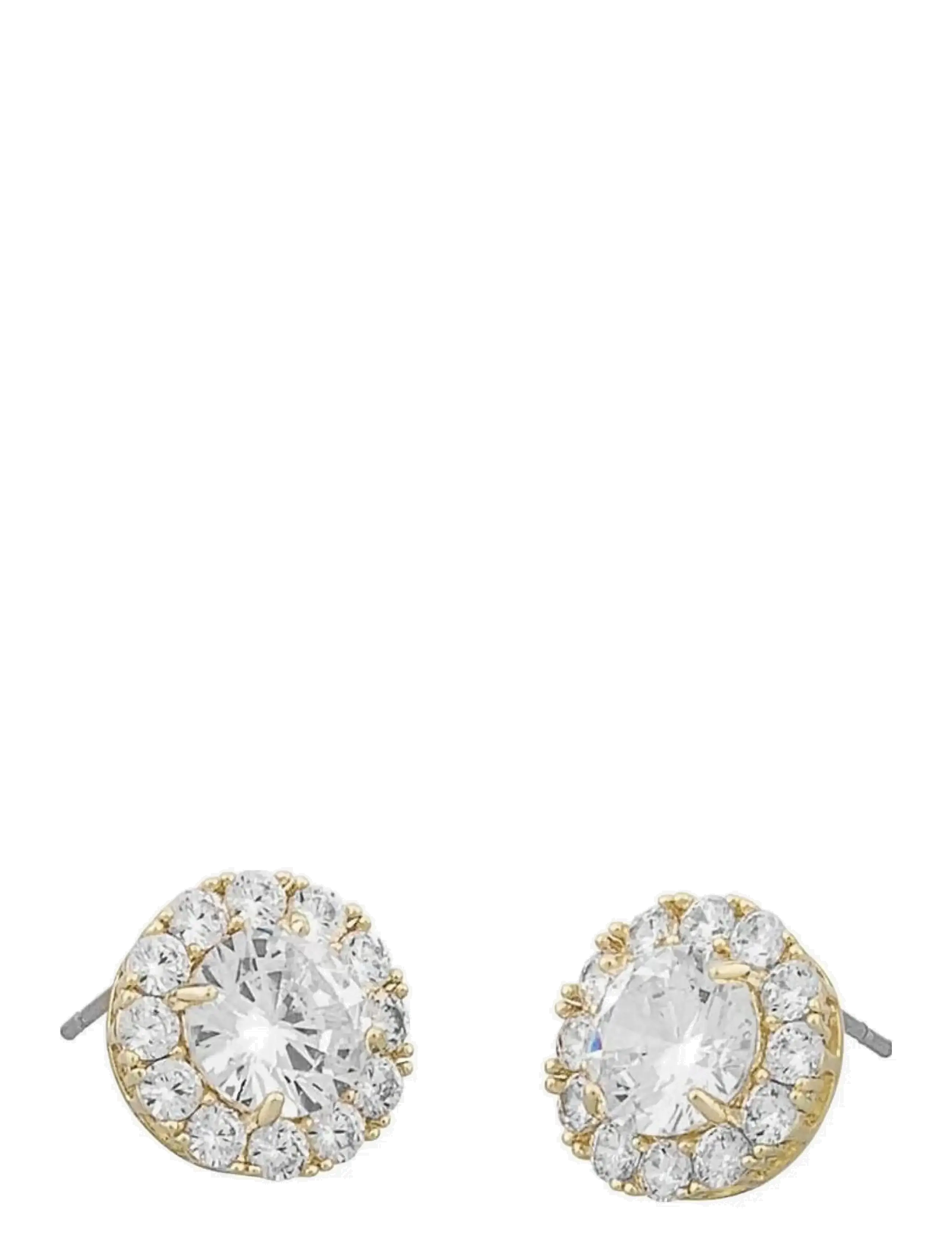 SNÖ of Sweden Lex stone ear g/clear - Onesize - Smykker - G/CLEAR / gold