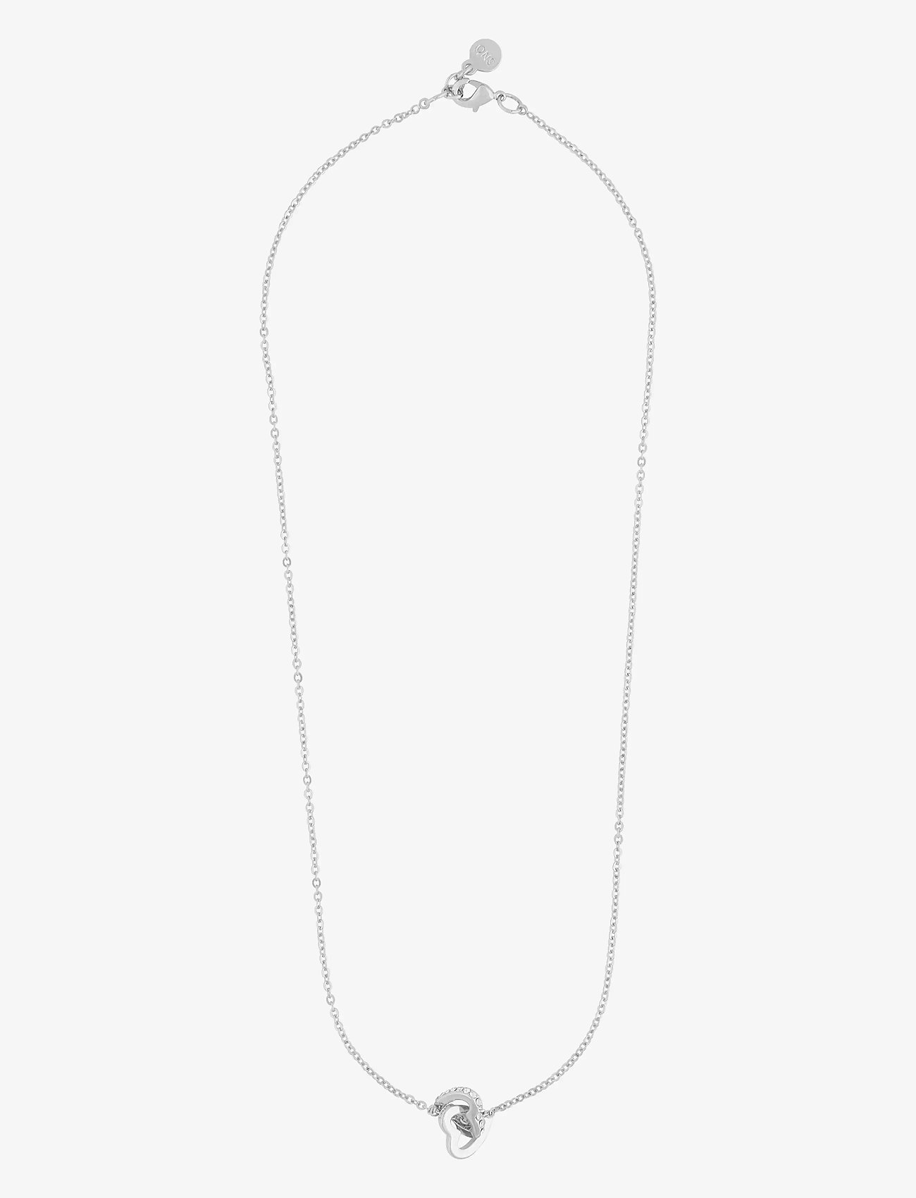 SNÖ of Sweden - Connected pendant neck heart 42 s/clear - ripatsiga kaelakeed - s/clear - 1