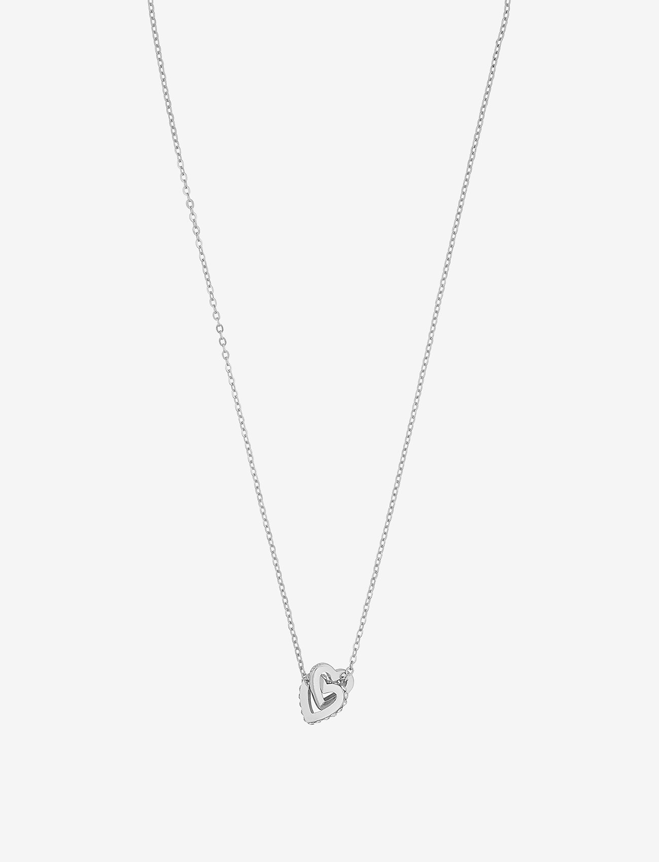 SNÖ of Sweden - Connected pendant neck heart 42 s/clear - pendant necklaces - s/clear - 0