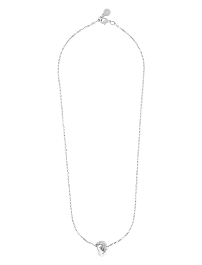 Connected Pendant Neck Heart 42 S/Clear - HalskæDer Med VedhæNg