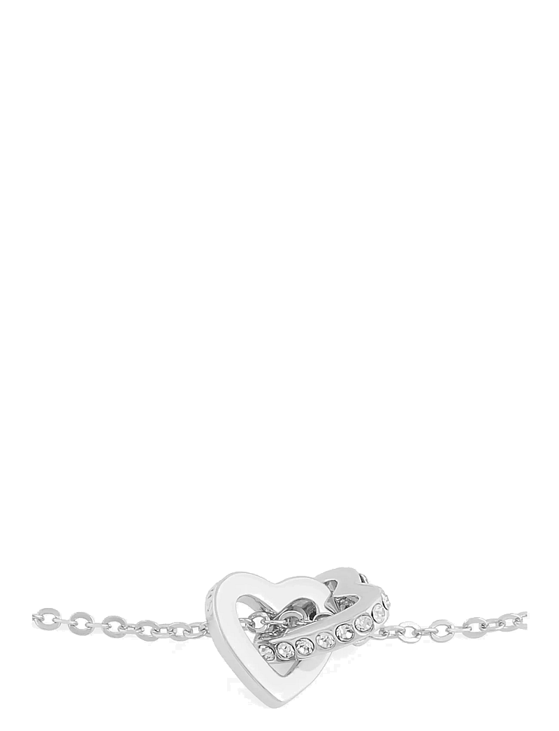 SNÖ of Sweden - Connected pendant neck heart 42 s/clear - ripatsiga kaelakeed - s/clear - 2