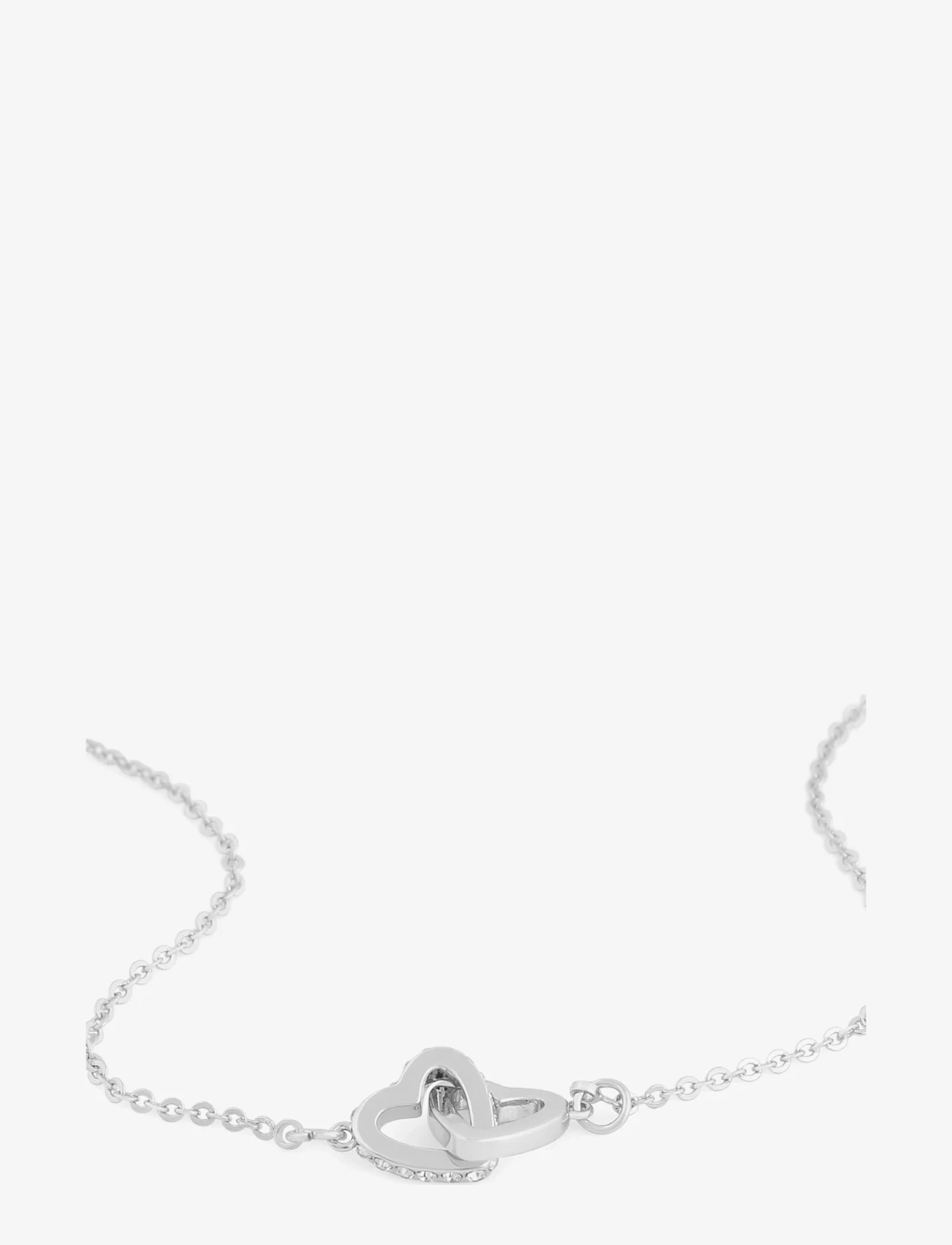 SNÖ of Sweden - Connected chain brace heart s/clear - chain bracelets - s/clear - 1