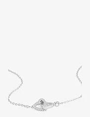 SNÖ of Sweden - Connected chain brace heart s/clear - chain bracelets - s/clear - 1