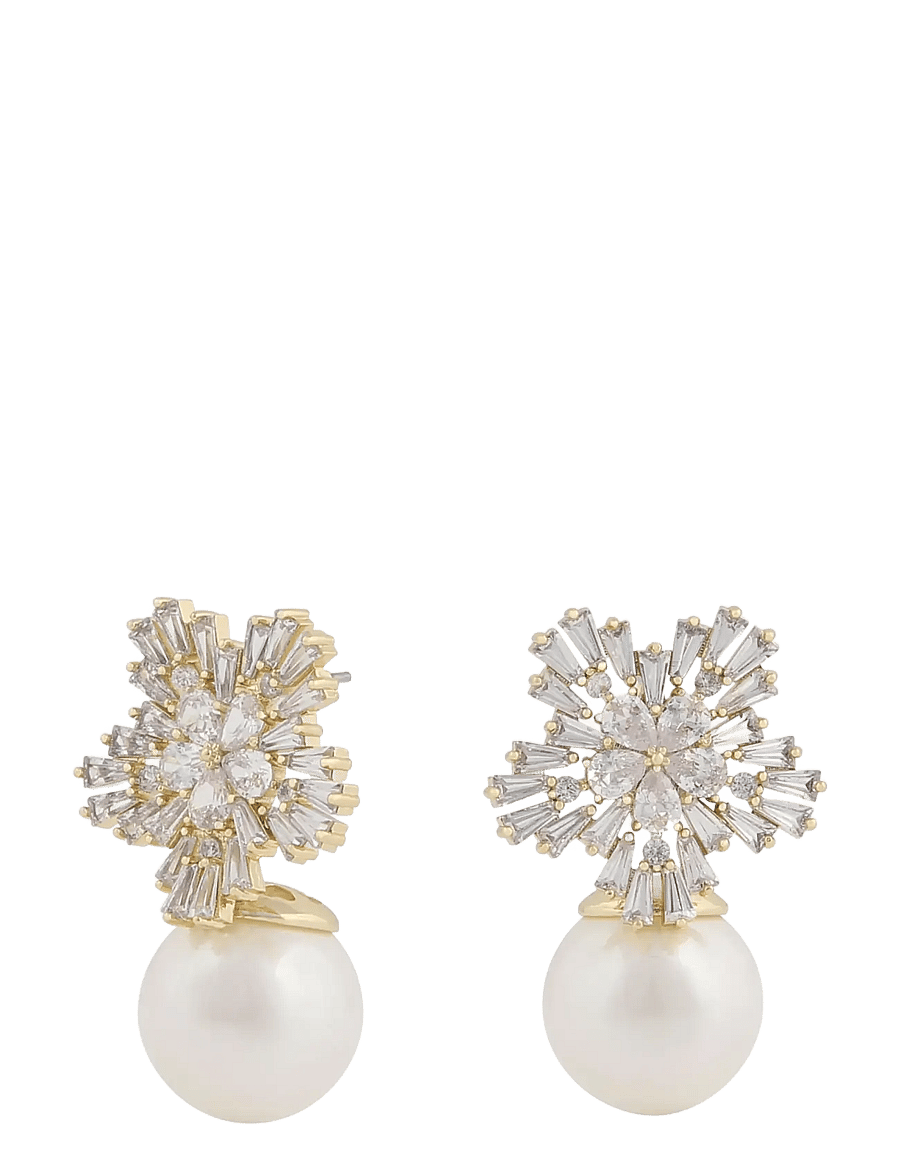 SNÖ of Sweden - Snö pendant ear g/clear - Onesize - g/clear - 1