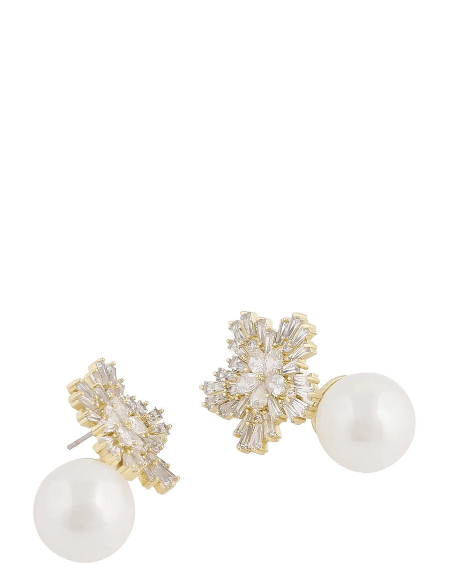SNÖ of Sweden - Snö pendant ear g/clear - Onesize - g/clear - 2