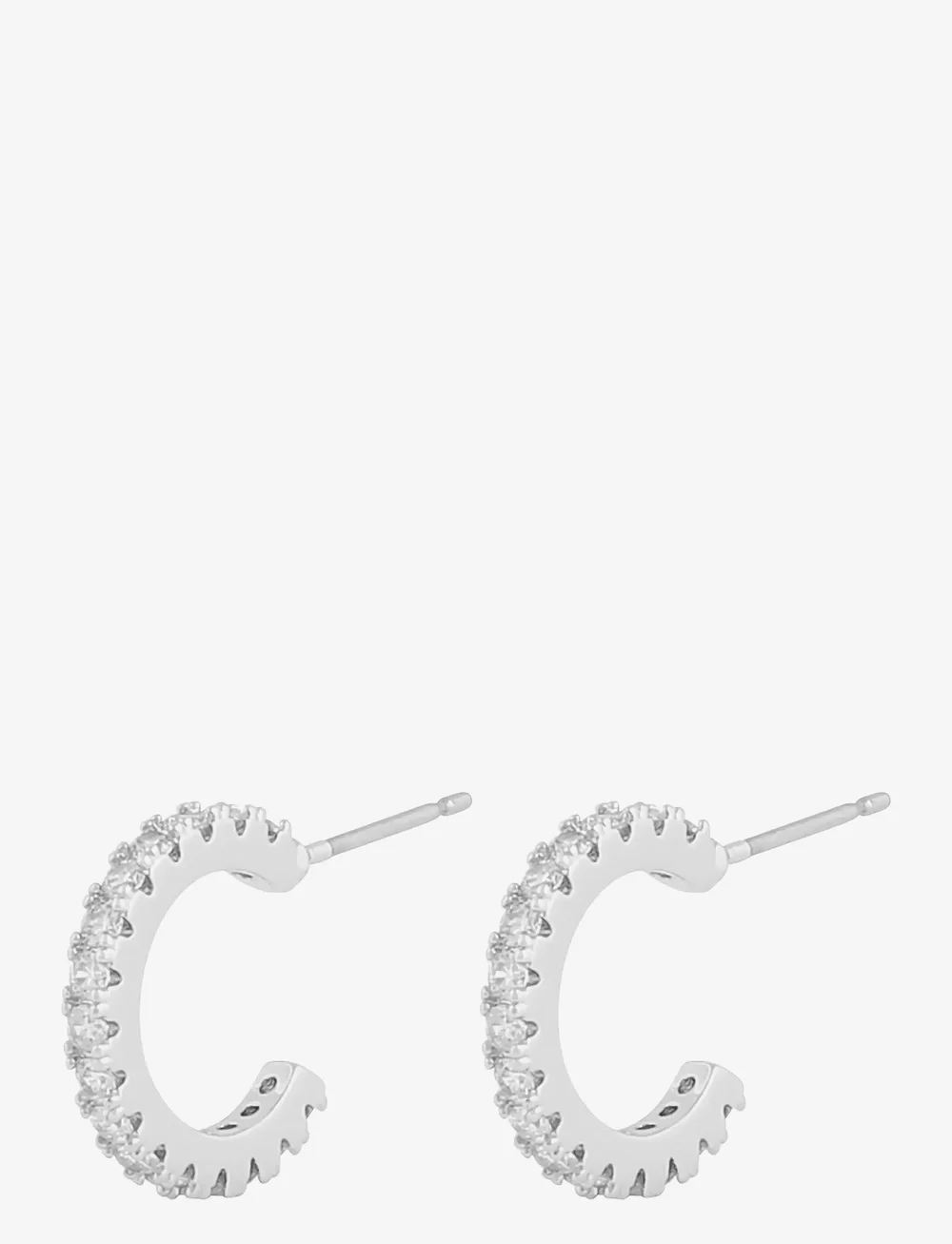 SNÖ of Sweden - Clarissa small oval ear s/clear - kreolen - s/clear - 1