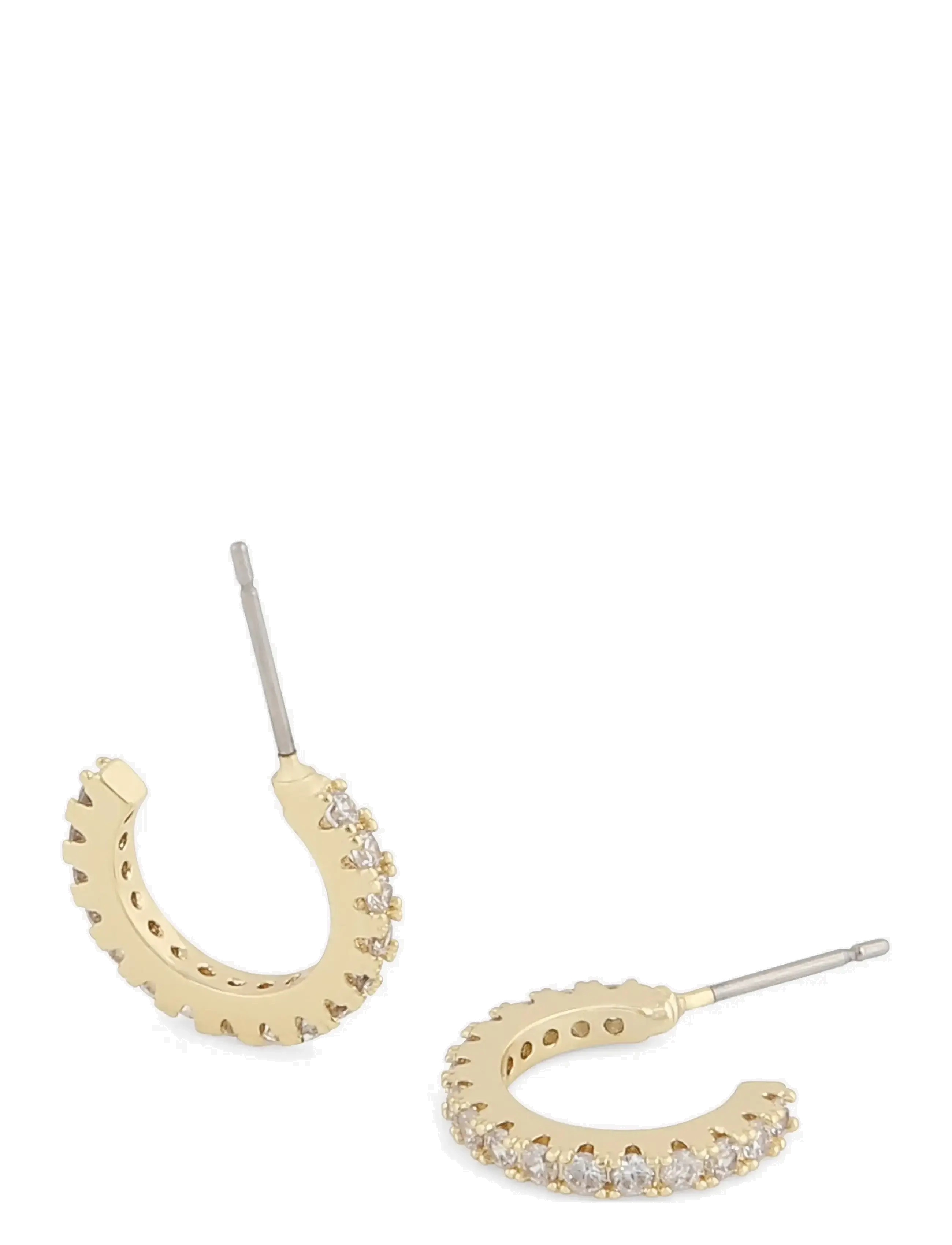 SNÖ of Sweden - Clarissa small oval ear g/clear - g/clear - 2