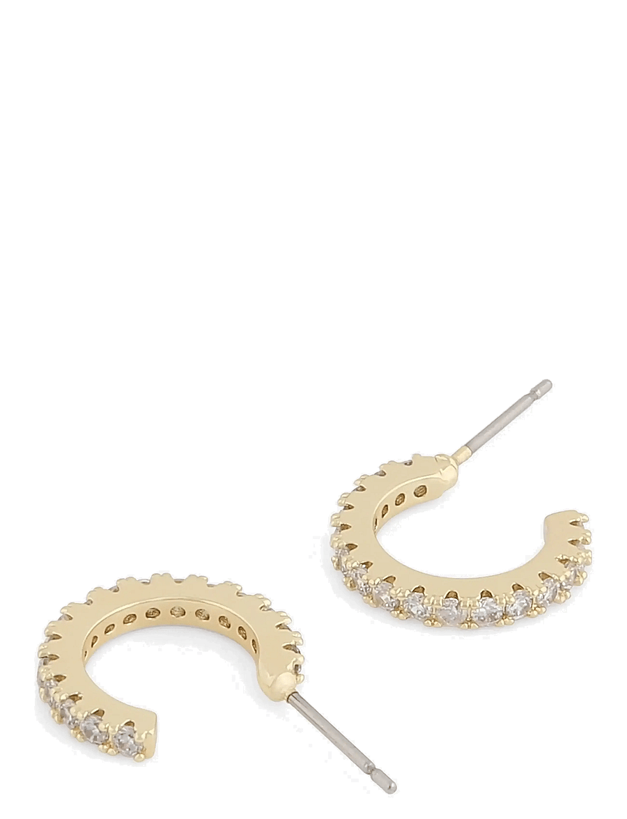 SNÖ of Sweden - Clarissa small oval ear g/clear - g/clear - 3