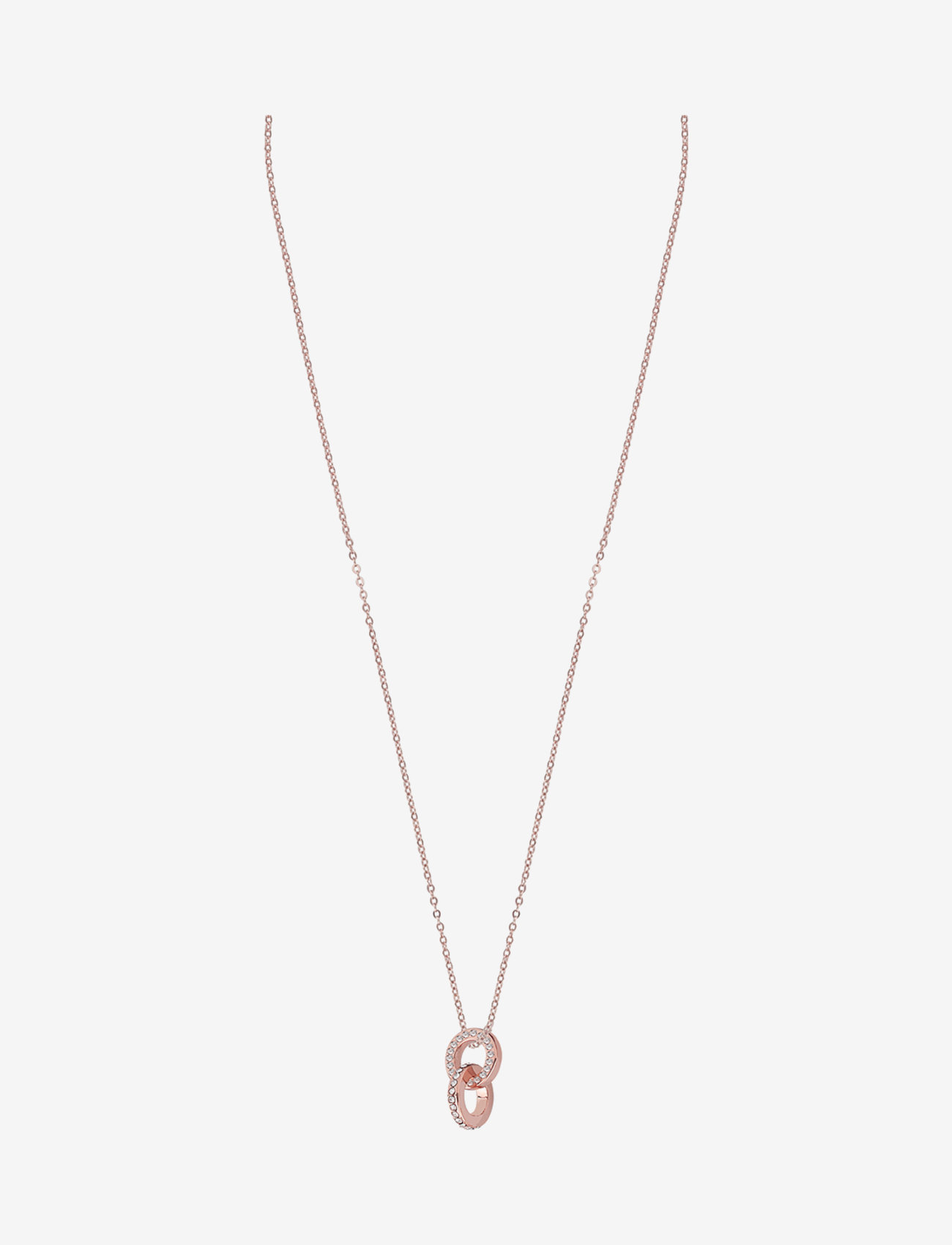 SNÖ of Sweden - Francis small ring pendant neck - rosé/clear - 0