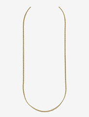 SNÖ of Sweden - Chase Charlize neck 42 plain g - chain necklaces - gold - 0