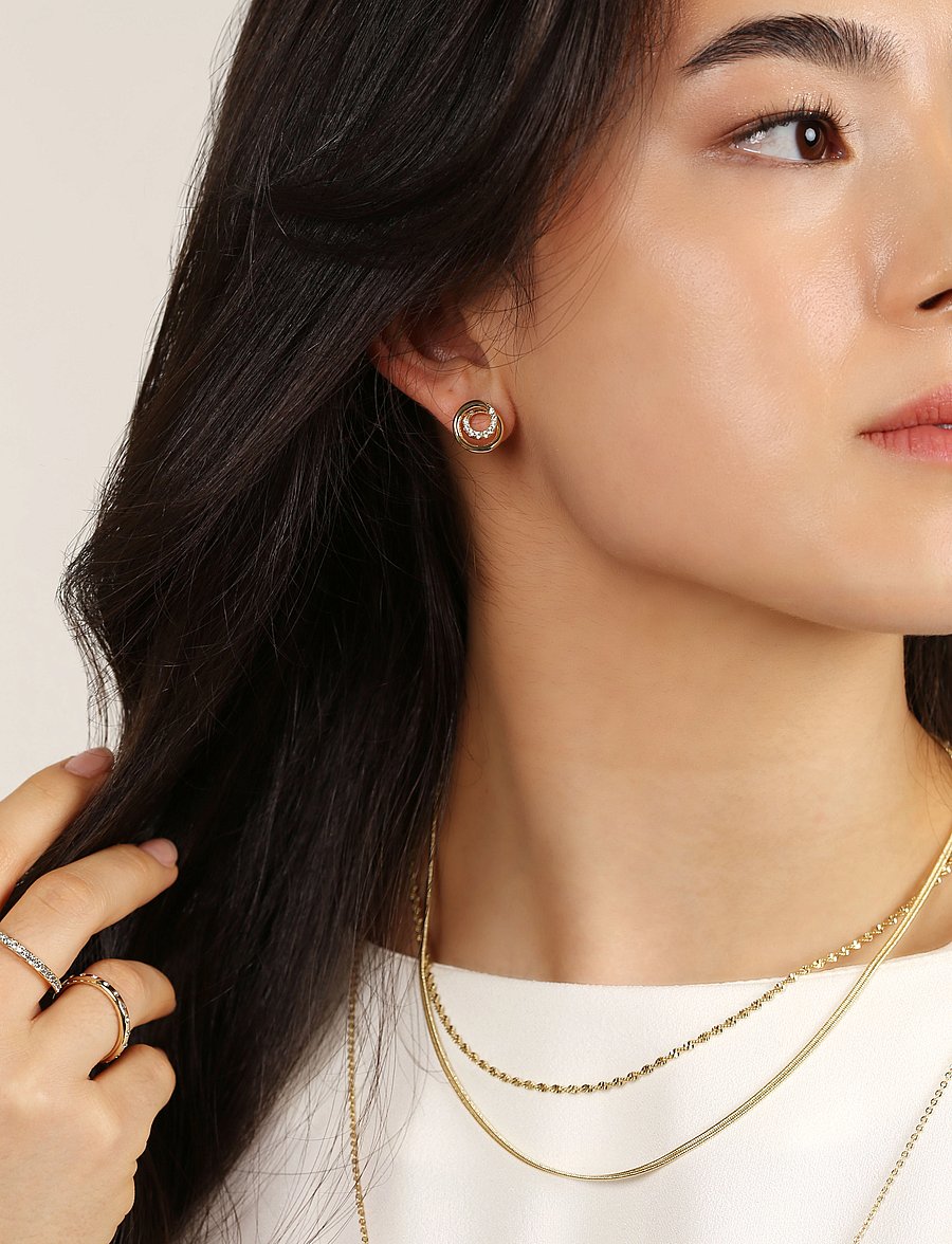 SNÖ of Sweden - Chase Charlize neck 42 plain g - gold - 0