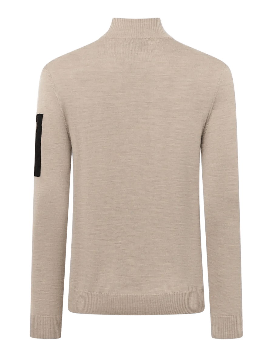 SNOOT - LUCCA 1/2 ZIP M - pullover mit halbem reißverschluss - bambu - 1