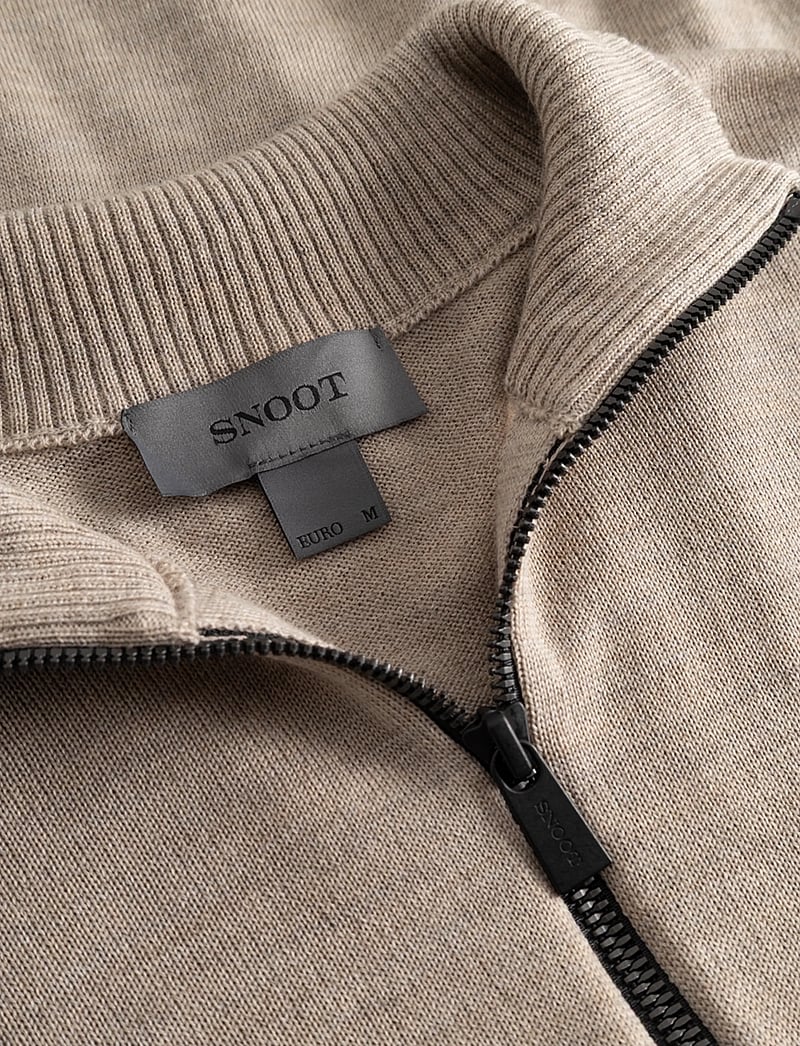 SNOOT - LUCCA 1/2 ZIP M - tõmblukk-kaelusega džemprid - bambu - 3