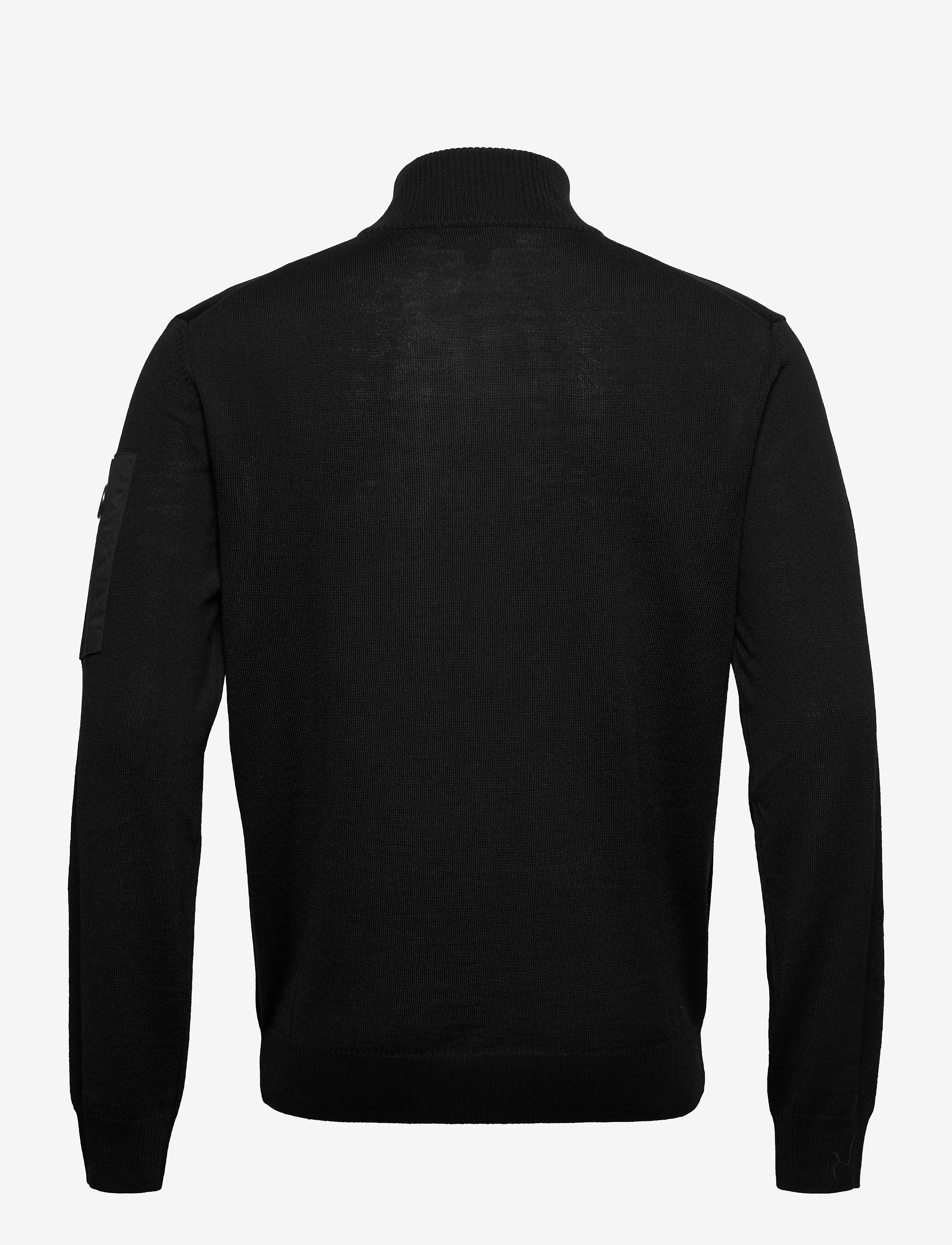 SNOOT - LUCCA 1/2 ZIP M - strik - black - 2