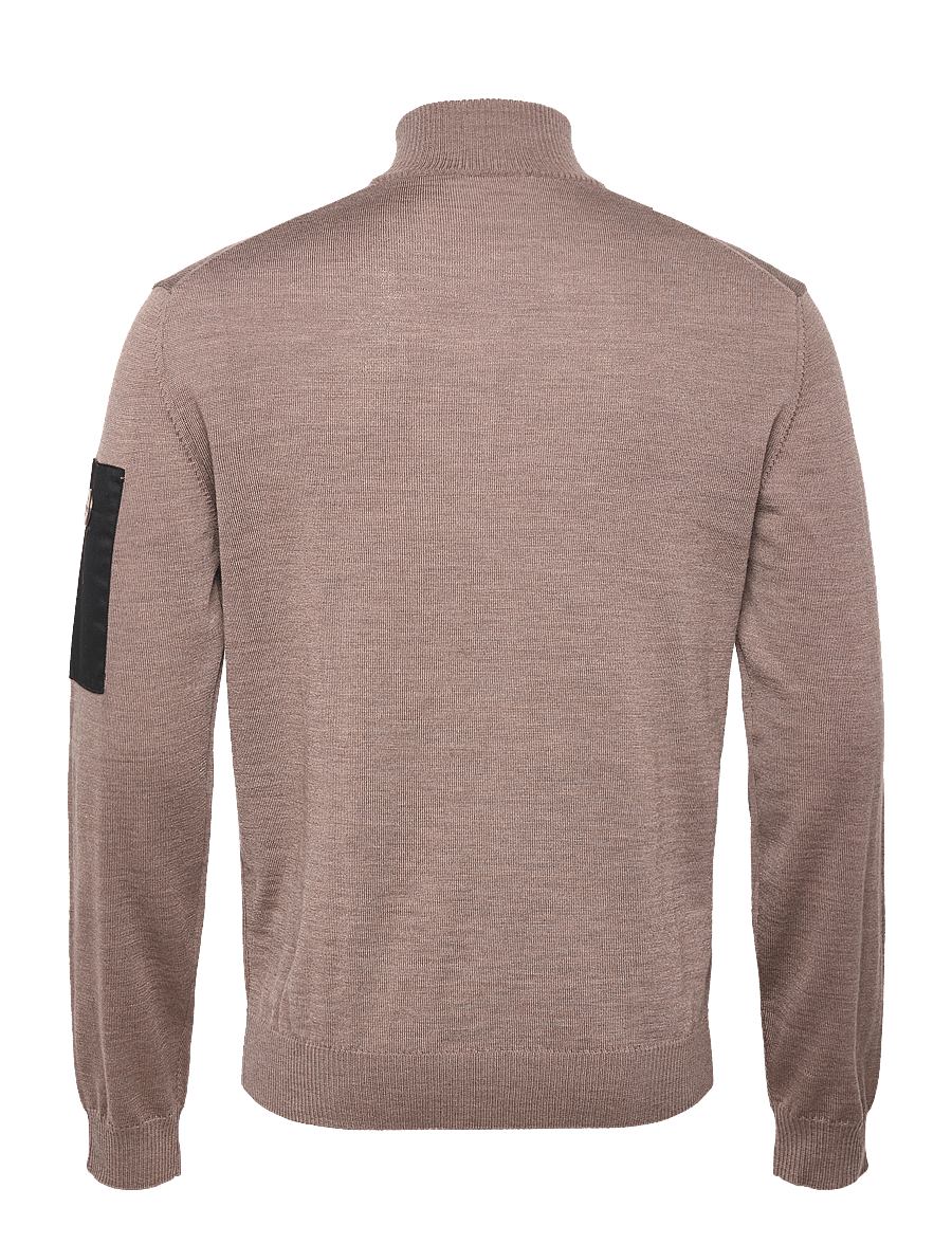 SNOOT - LUCCA 1/2 ZIP M - half zip-tröjor - morel - 2