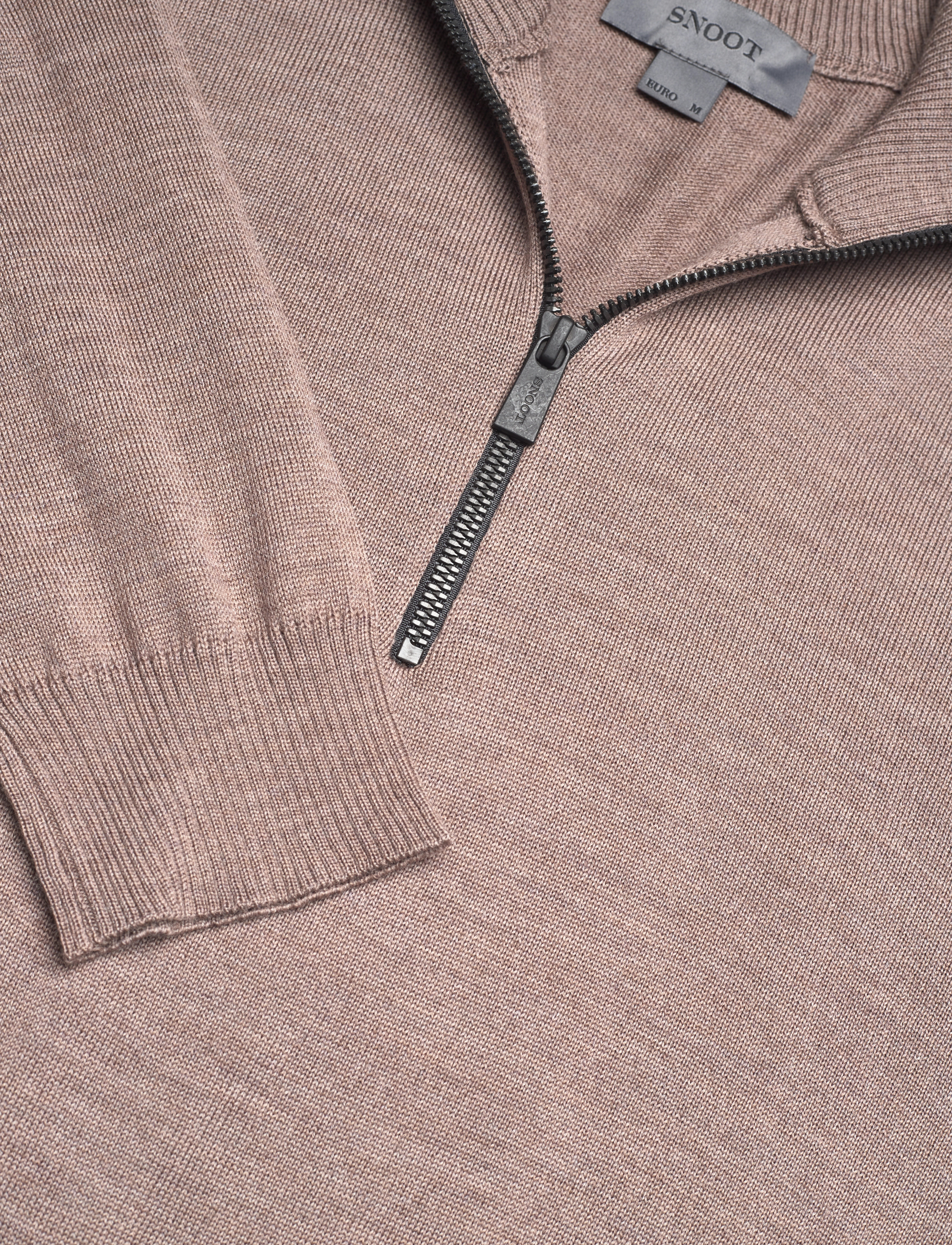 SNOOT - LUCCA 1/2 ZIP M - half zip-tröjor - morel - 4
