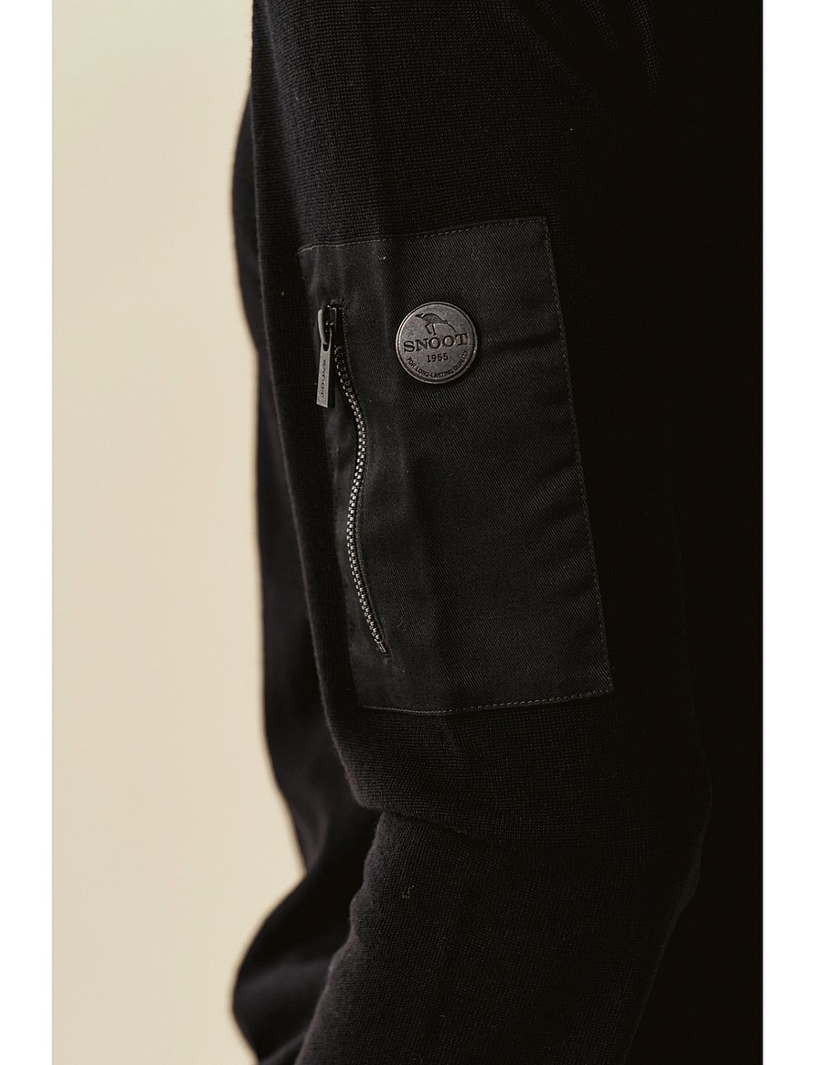 SNOOT - CARRERA DUE M - rundhals - black - 4
