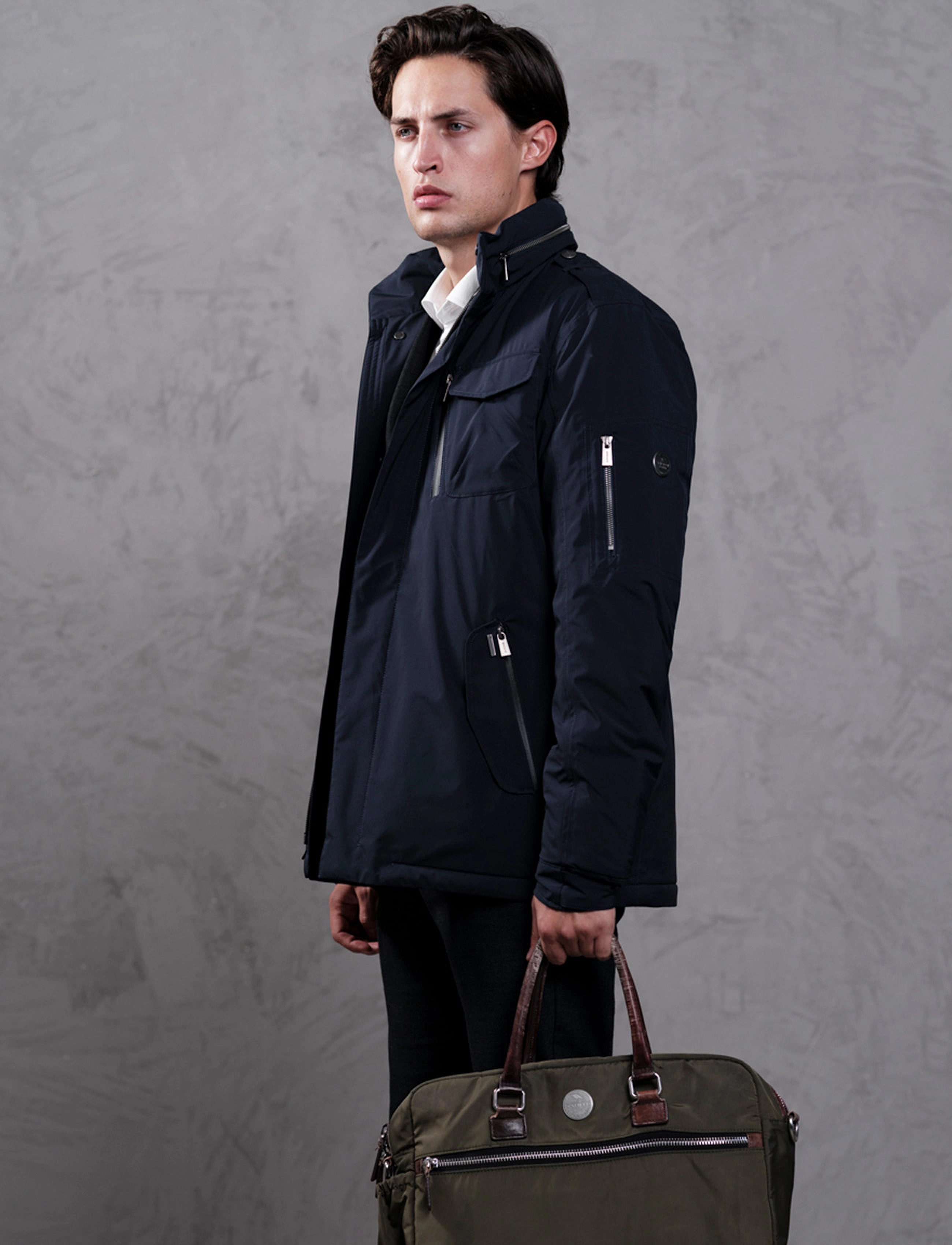 SNOOT - LIVORNO JKT M - spring jackets - navy - 4