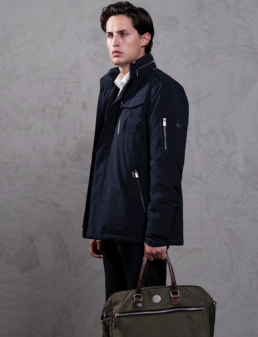 SNOOT - LIVORNO JKT M - spring jackets - navy - 4