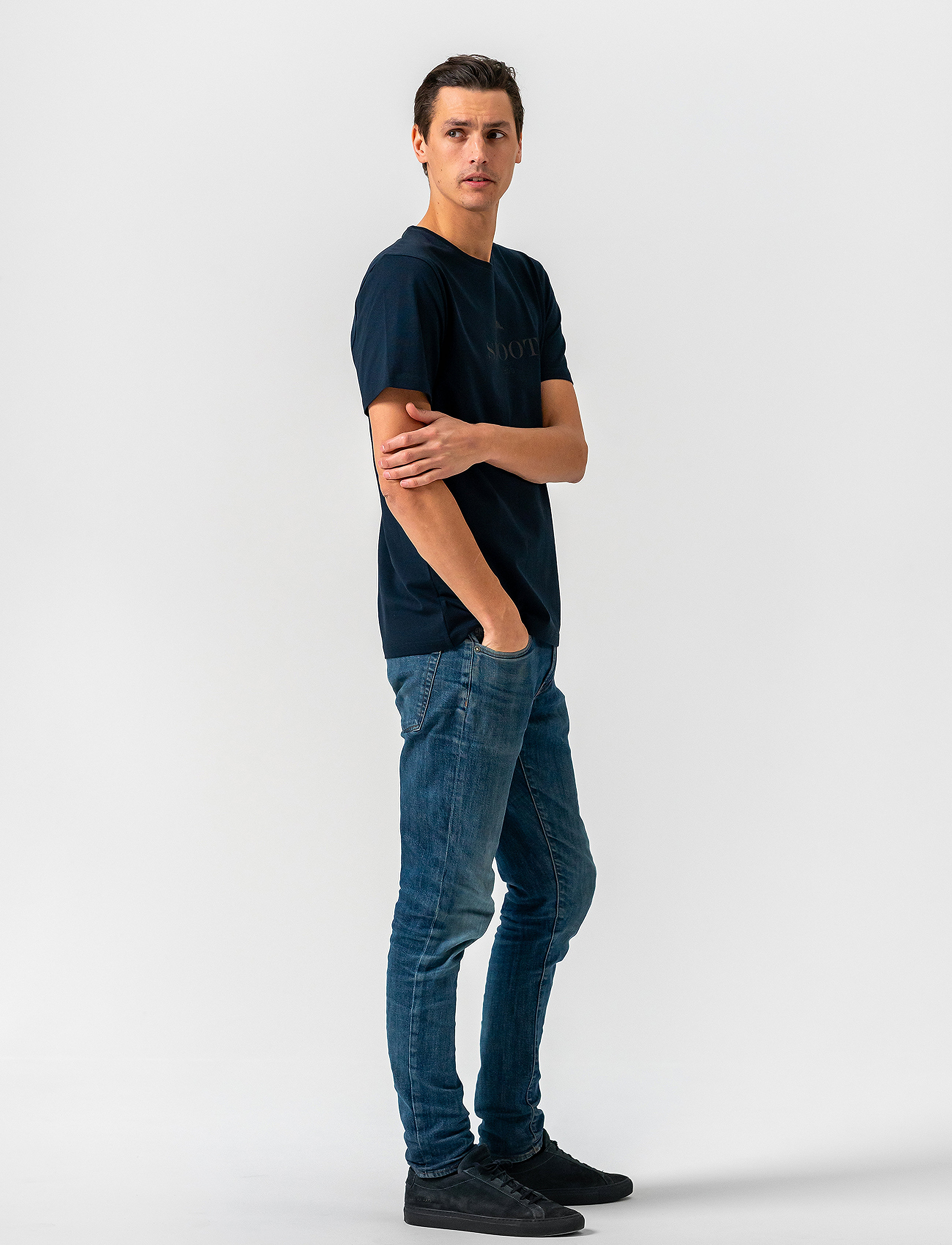 SNOOT - COLLEGNO TEE M - navy - 3