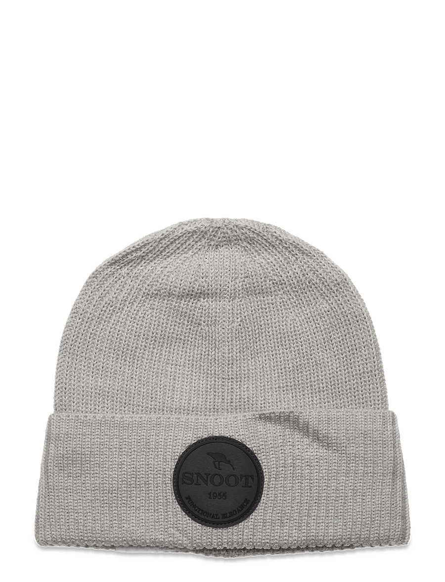 SNOOT - MERINO WOOL BEANIE M - alltags-style - fog - 0