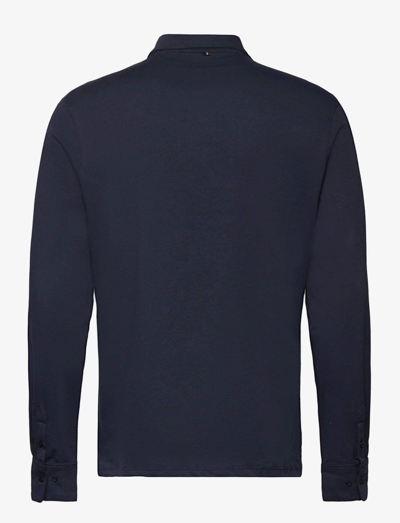 SNOOT - FIERE LS SHIRT M - long-sleeved polos - navy - 1