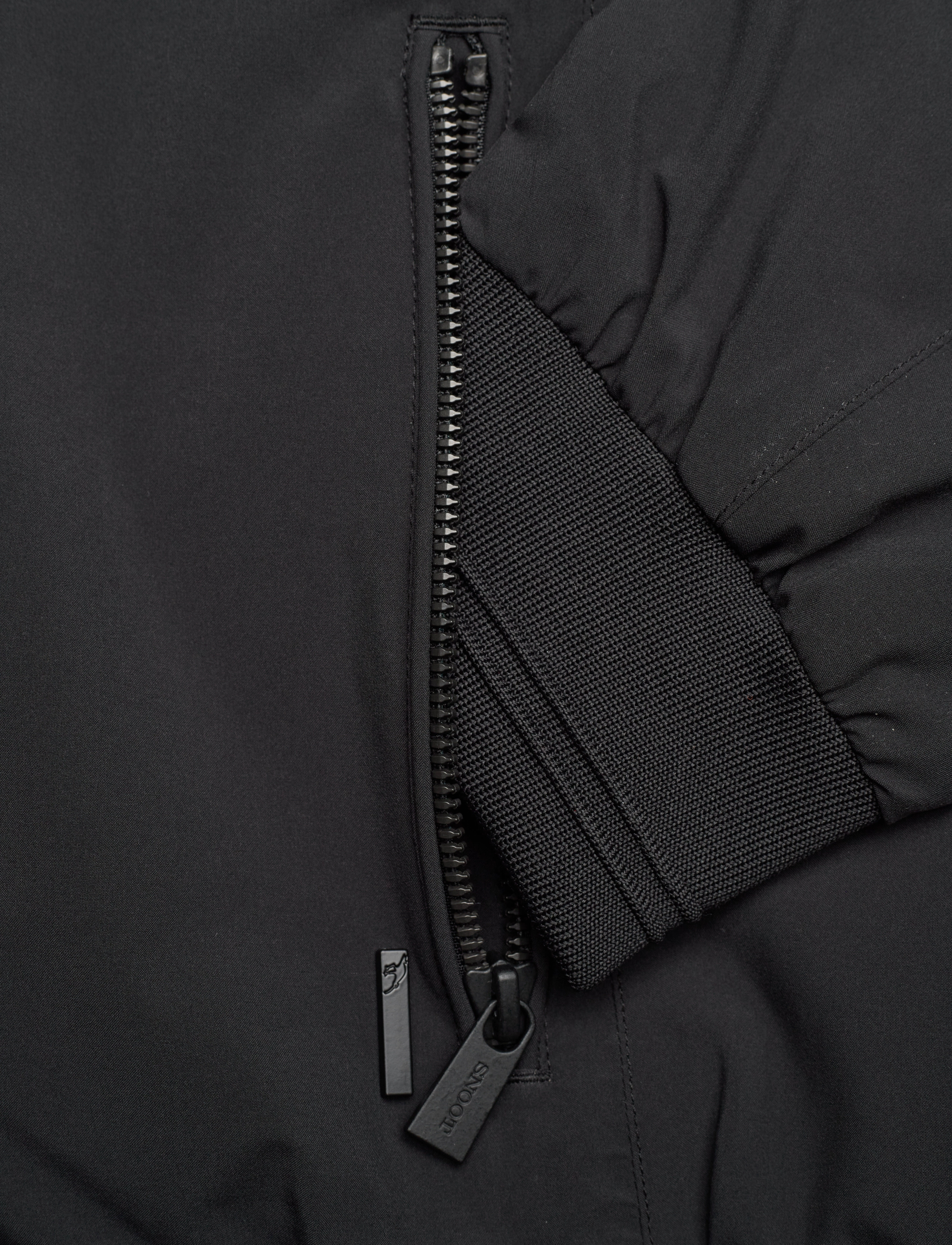 SNOOT - COMO JKT M - vårjackor - black - 3