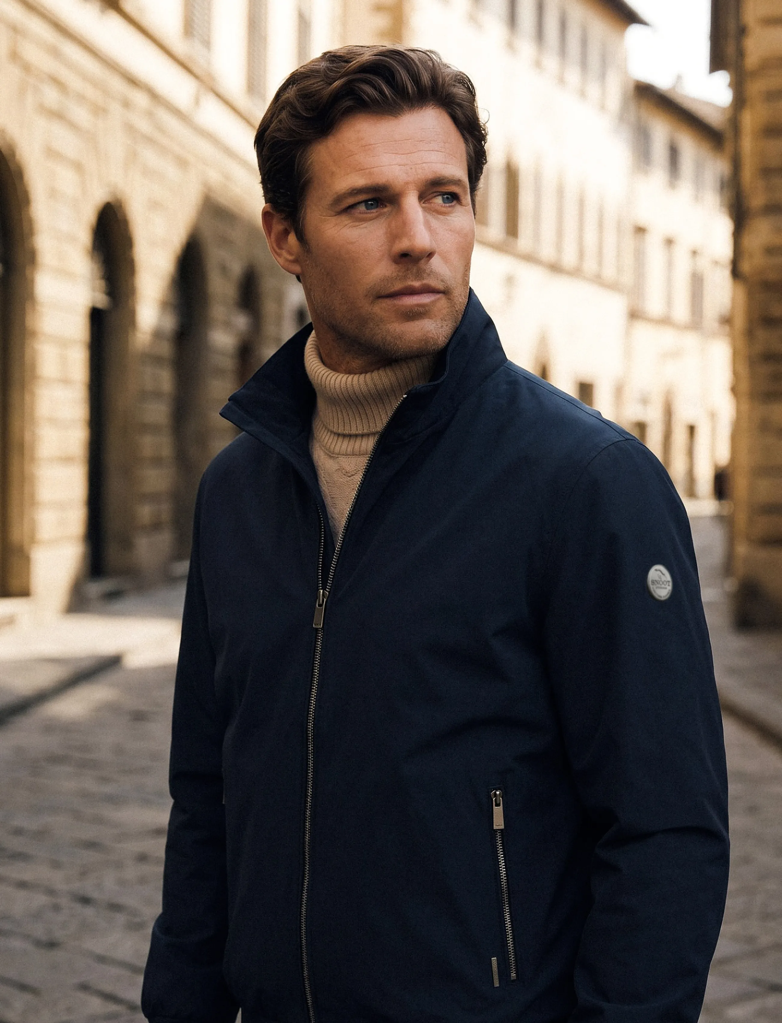 SNOOT COMO FREDDO JKT M - Kläder - NAVY / navy