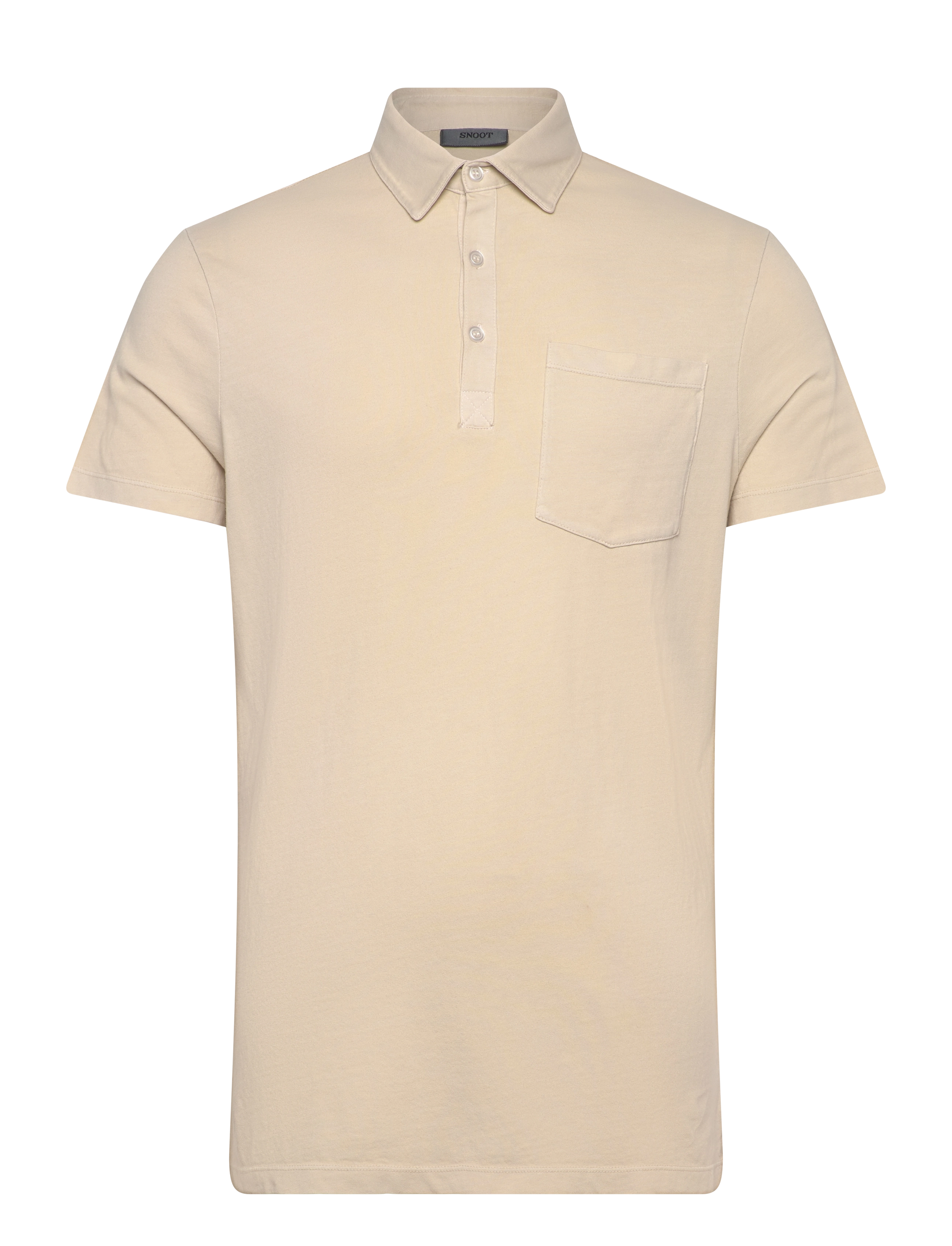 SNOOT BRESCIA POLO M - SNOOT - SHELL / beige