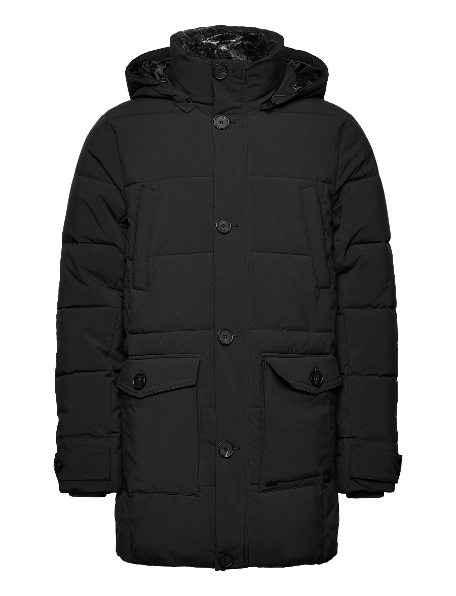 SNOOT - PERUZZO JKT M - parkad - black - 1