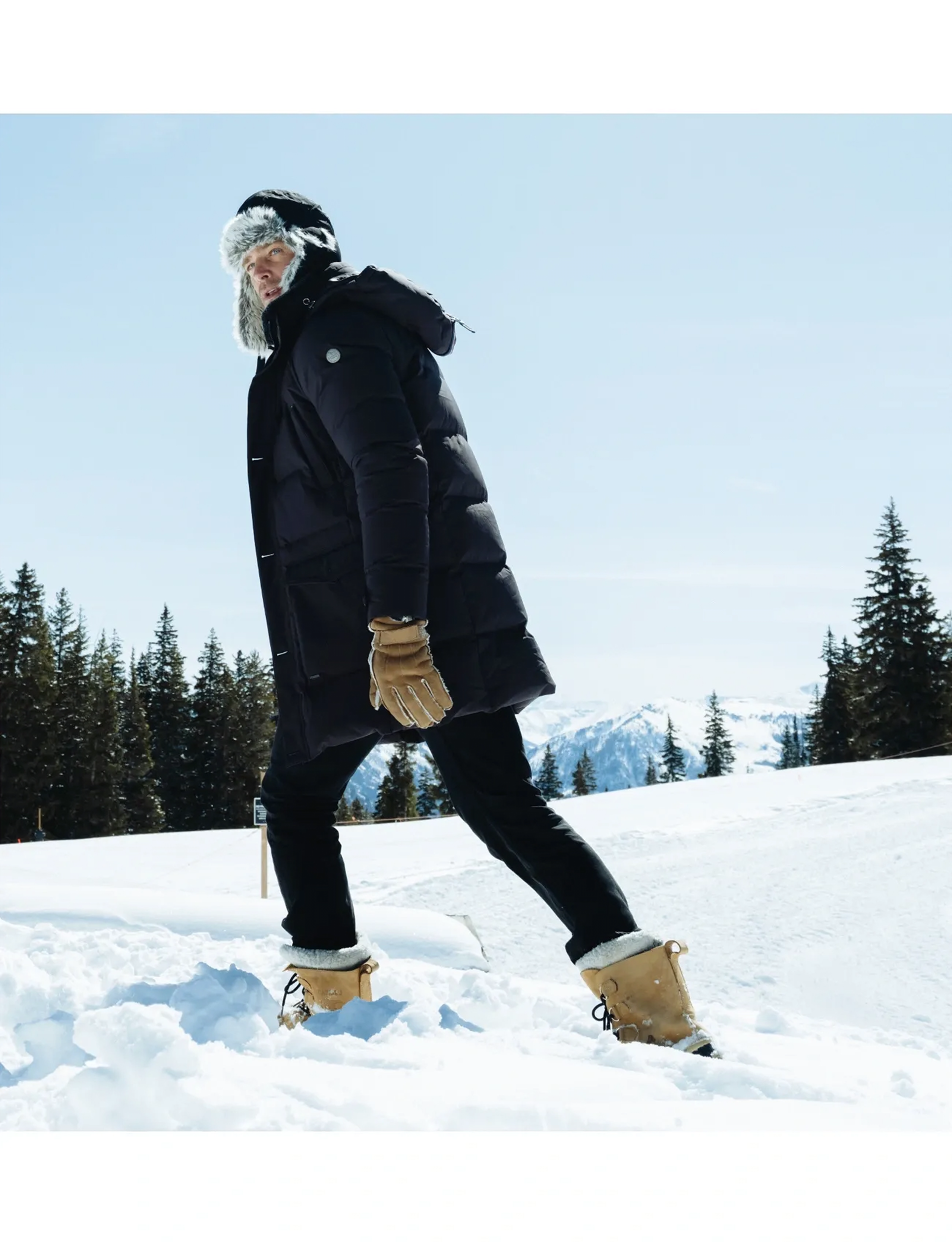 SNOOT - PERUZZO JKT M - parkad - black - 4