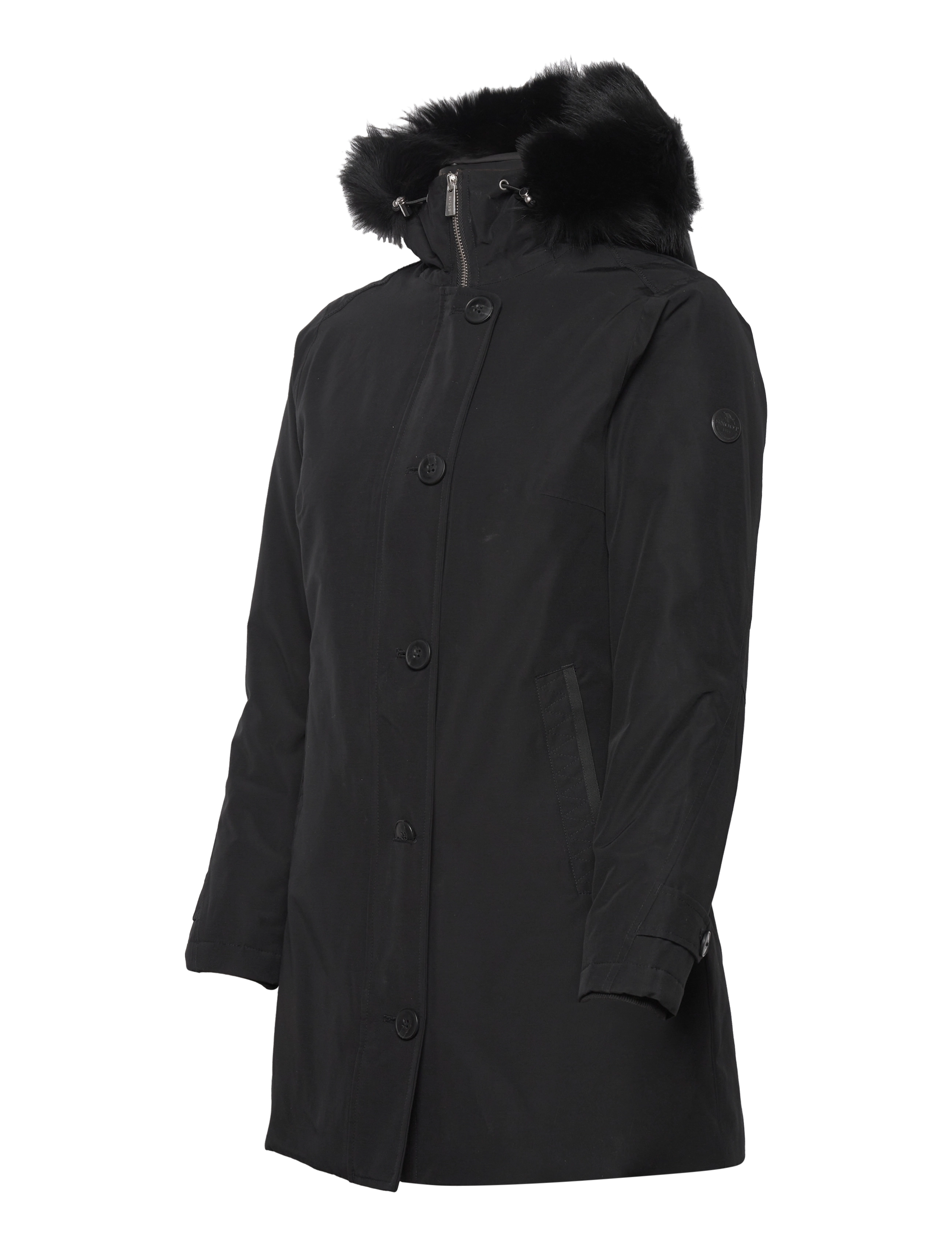SNOOT - VITTORIA WITH FUR W - black - 2