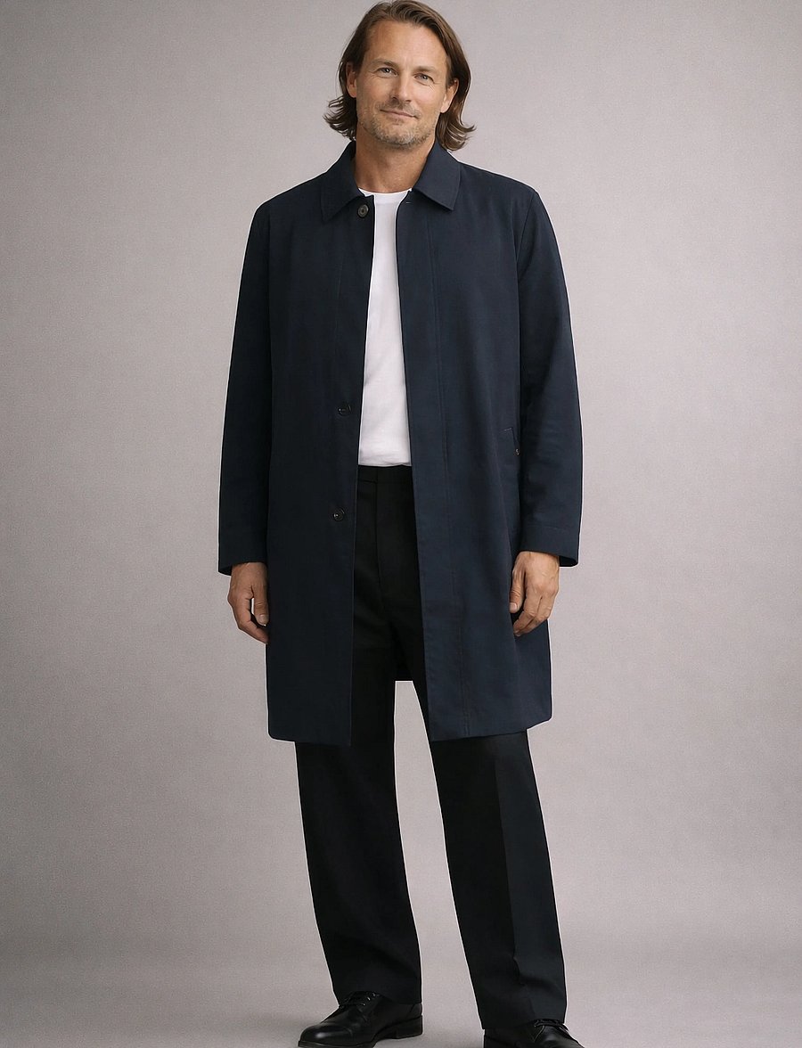 SNOOT - COLLODI COAT M - Õhukesed mantlid - navy - 0
