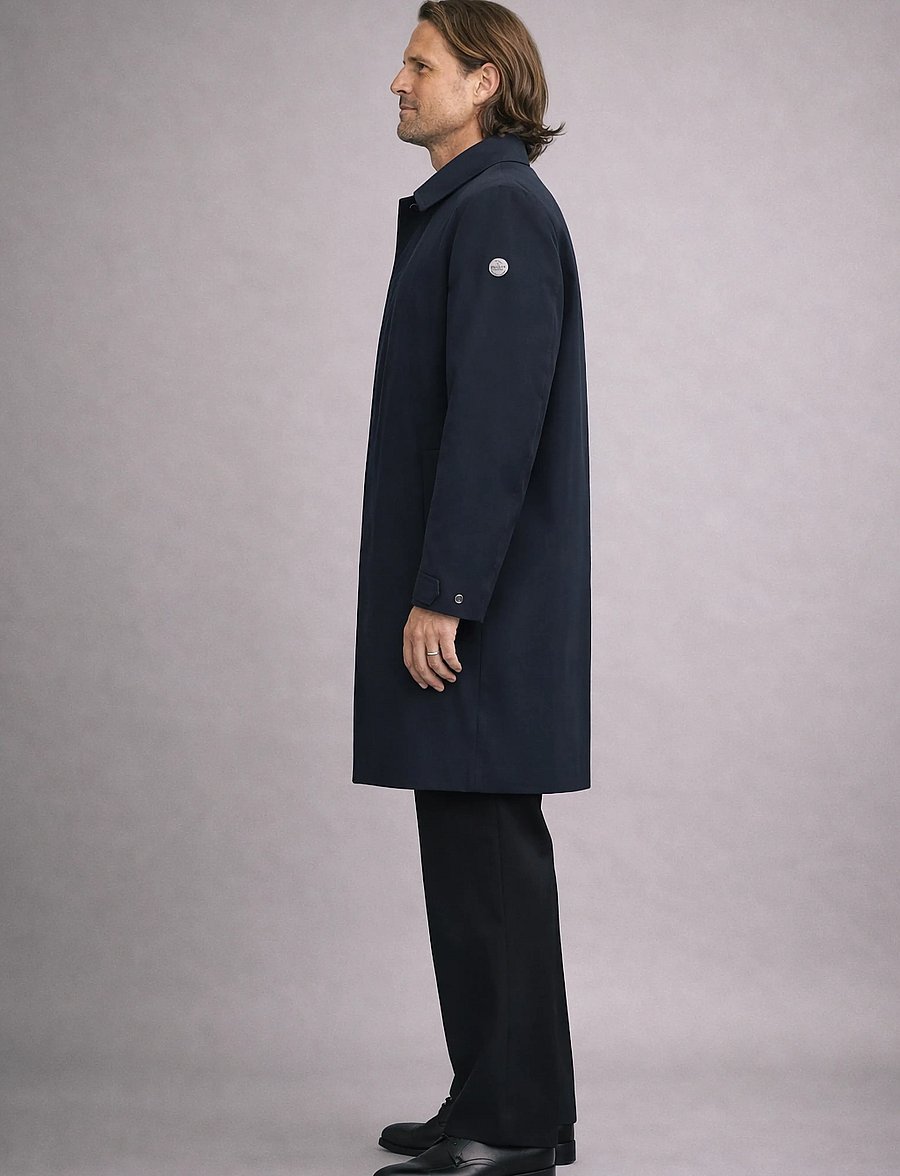 SNOOT - COLLODI COAT M - Õhukesed mantlid - navy - 4