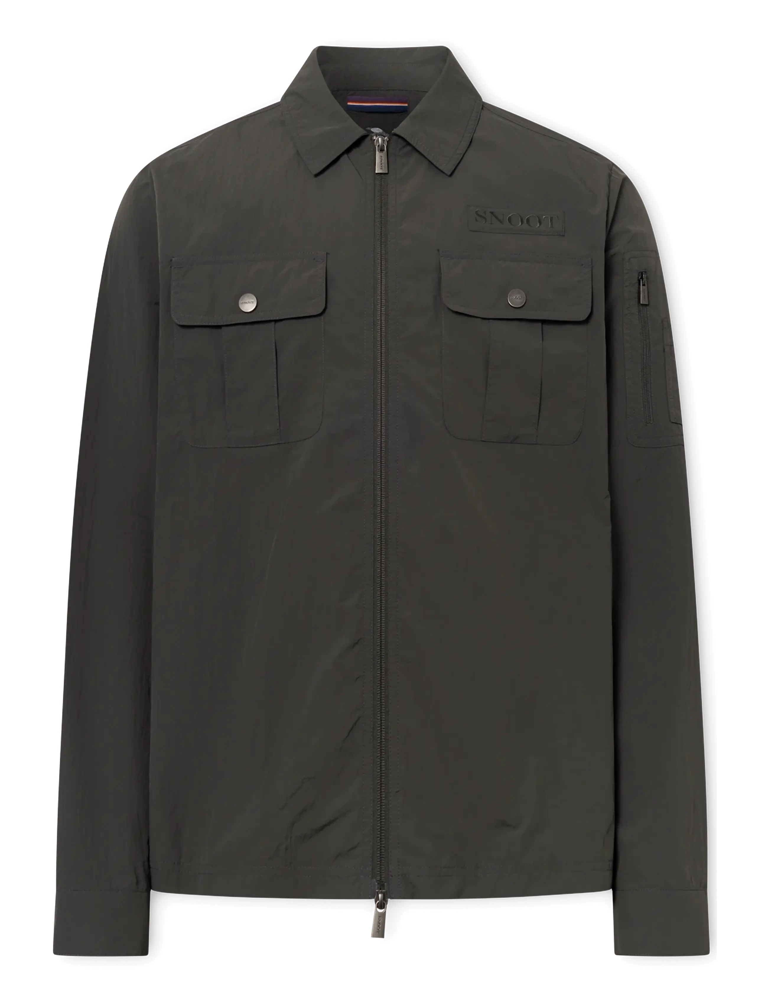 SNOOT Udine Overshirt M Khaki - S - Herren