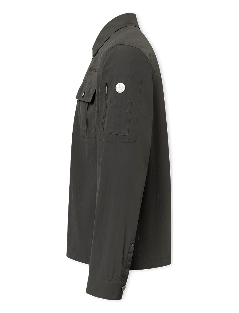 SNOOT - UDINE OVERSHIRT M - forårsjakker - green forest - 2