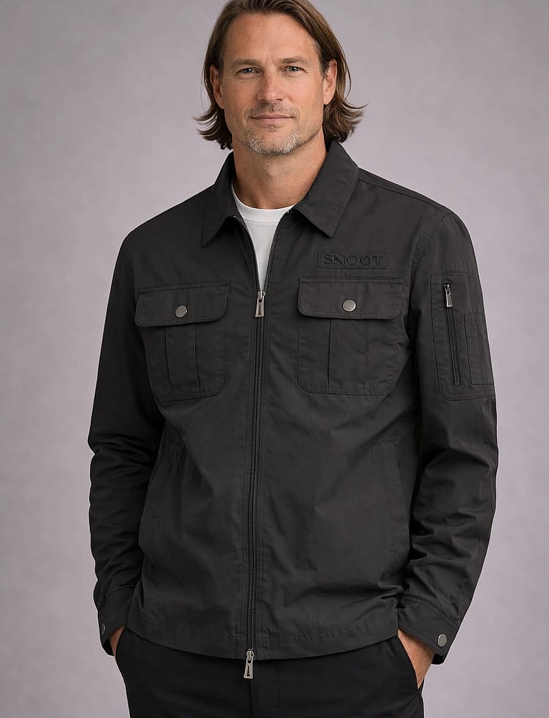 SNOOT - UDINE OVERSHIRT M - forårsjakker - green forest - 0