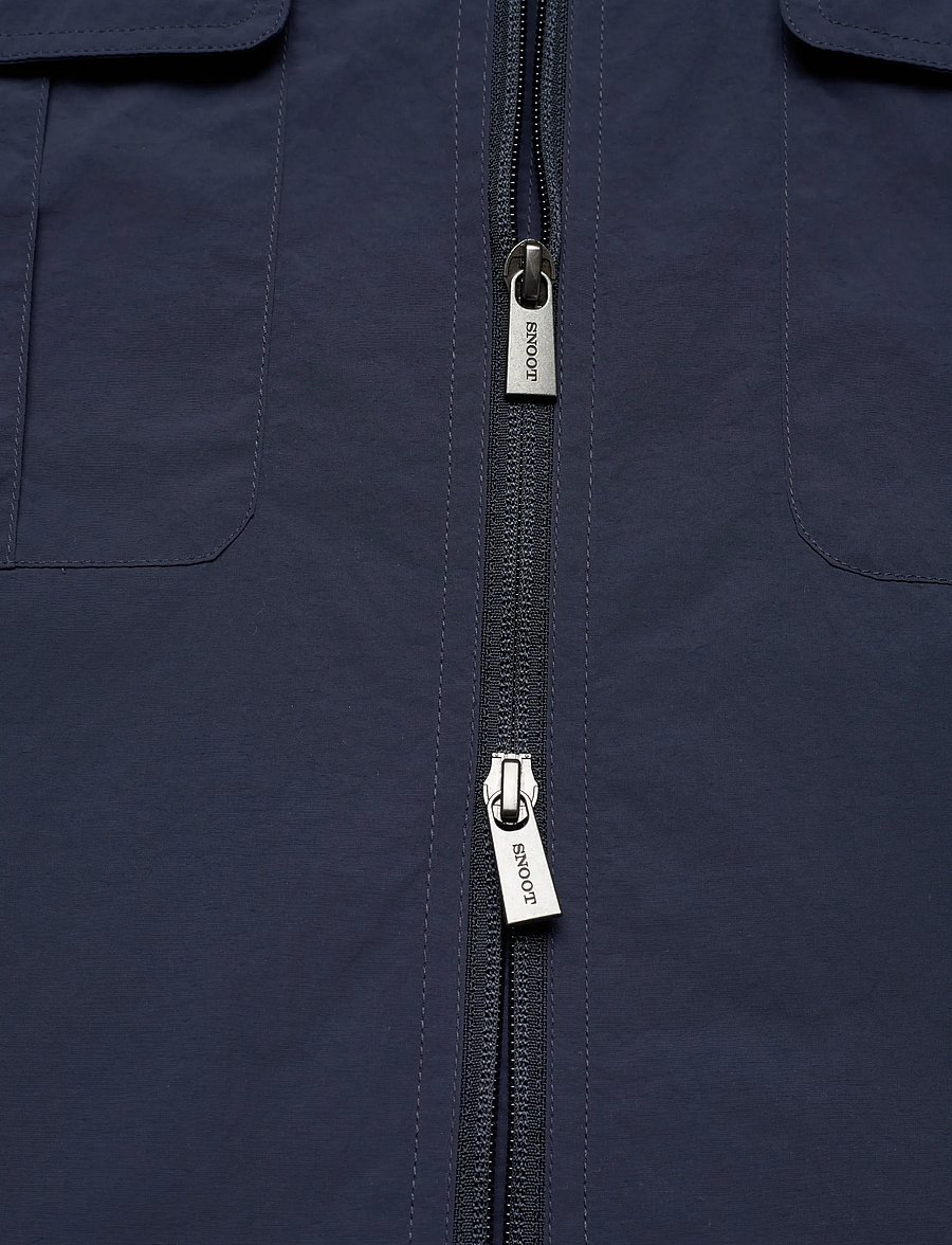 SNOOT - UDINE OVERSHIRT M - kevadjoped - navy - 4