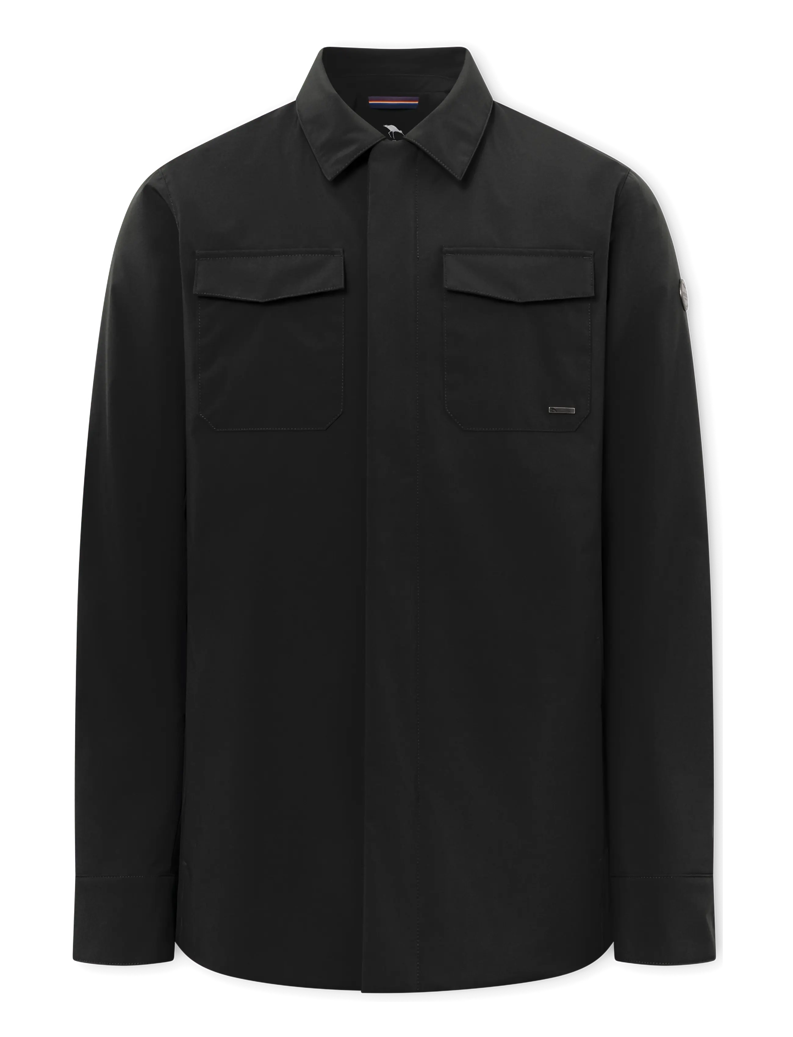 SNOOT CESANO OVERSHIRT M - Kläder - BLACK / black