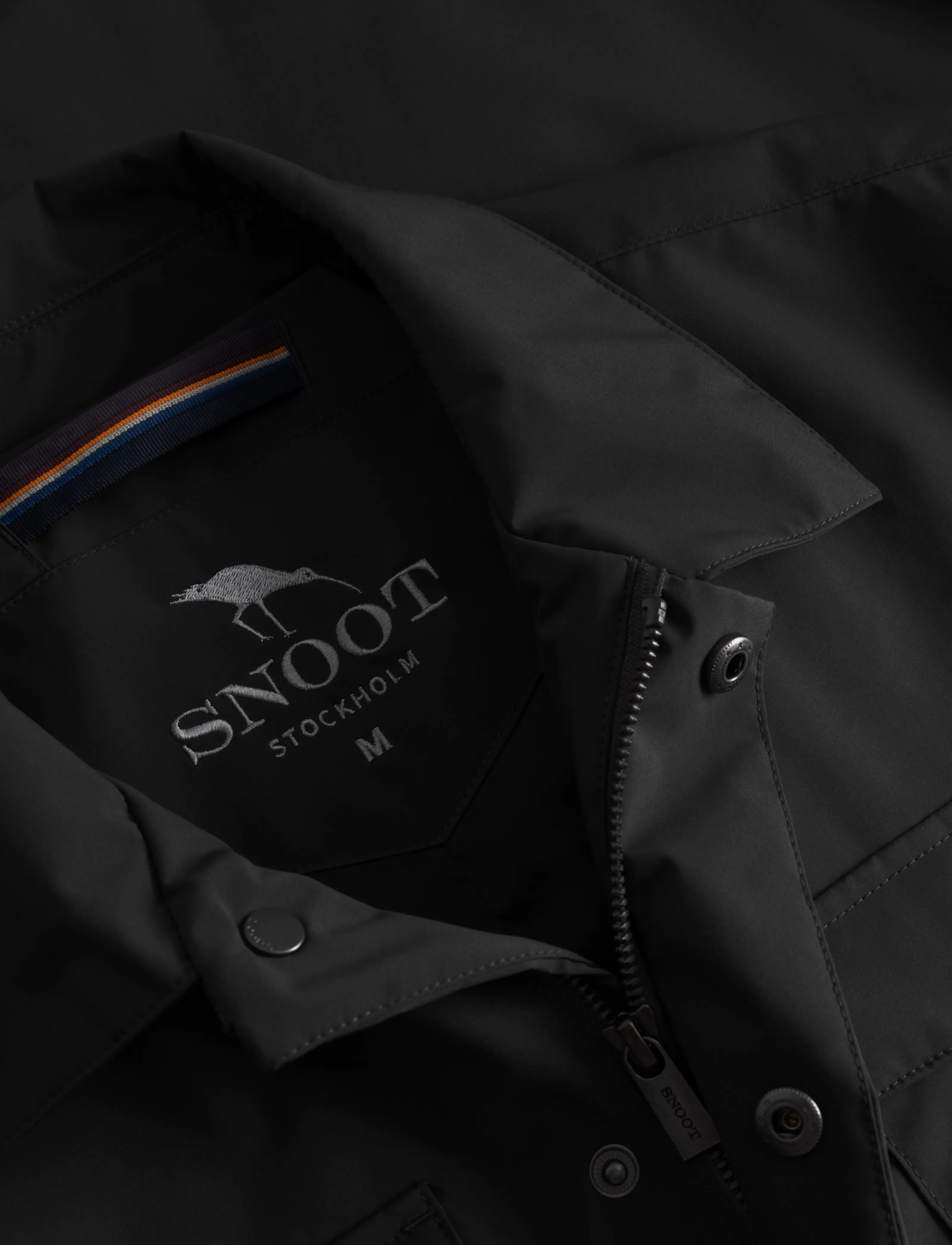 SNOOT - CESANO OVERSHIRT M - black - 3