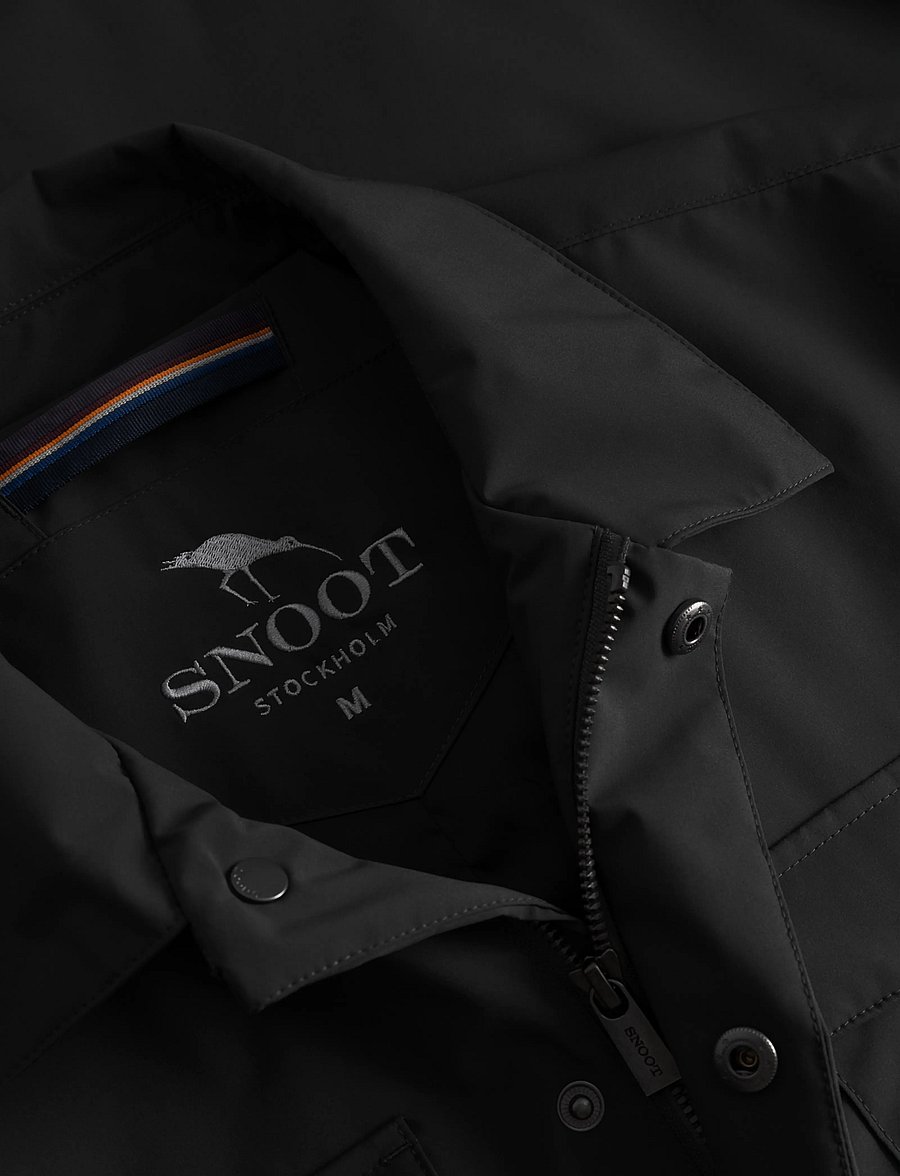 SNOOT - CESANO OVERSHIRT M - black - 3