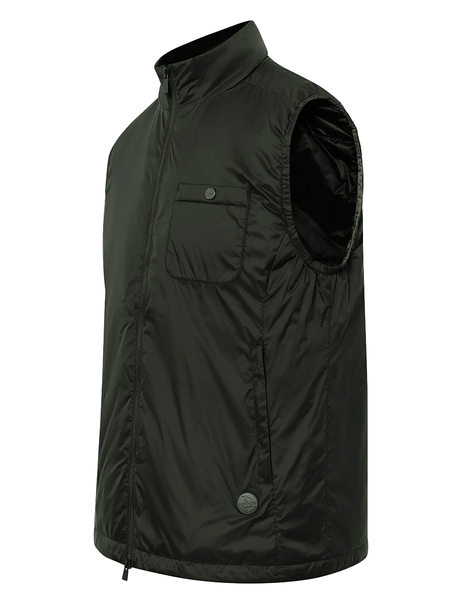 SNOOT - FASSA VEST M - västar - green forest - 3