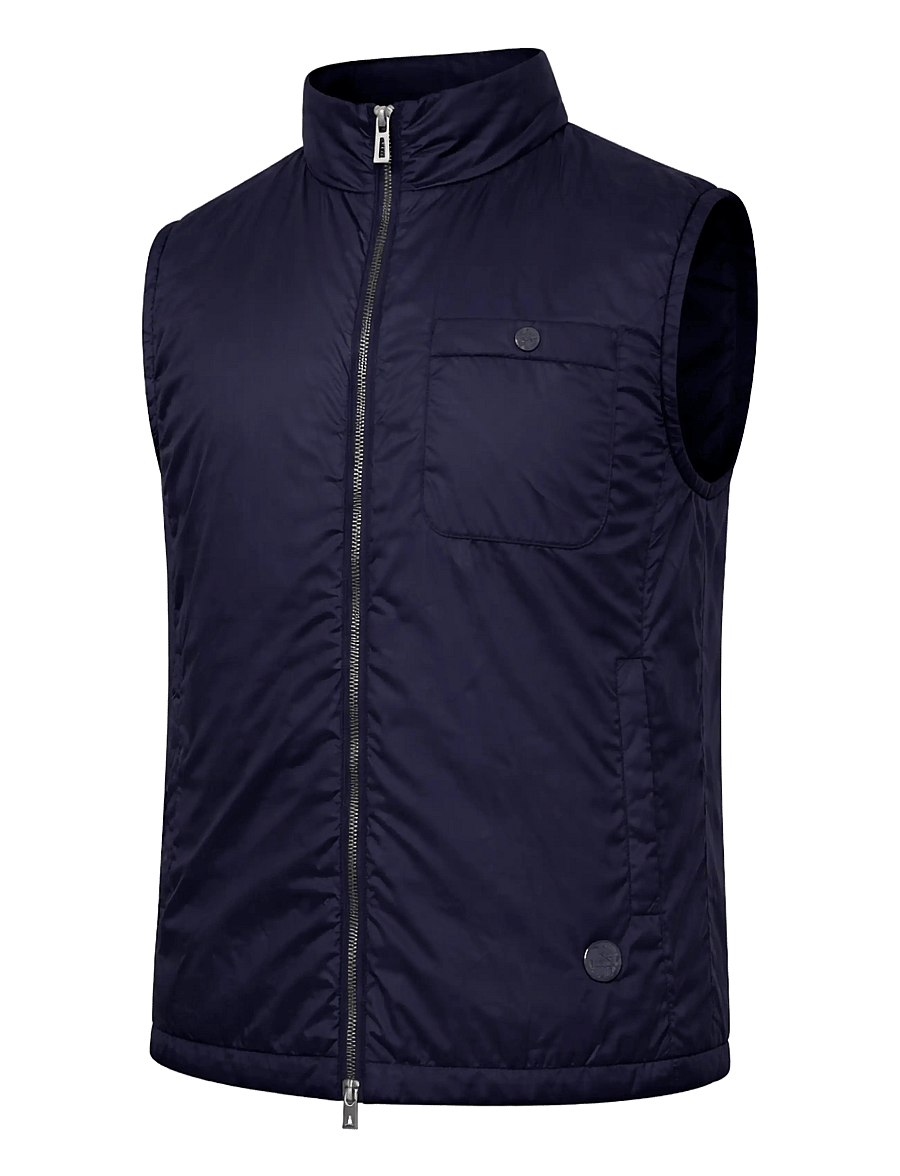 SNOOT - FASSA VEST M - västar - navy - 2